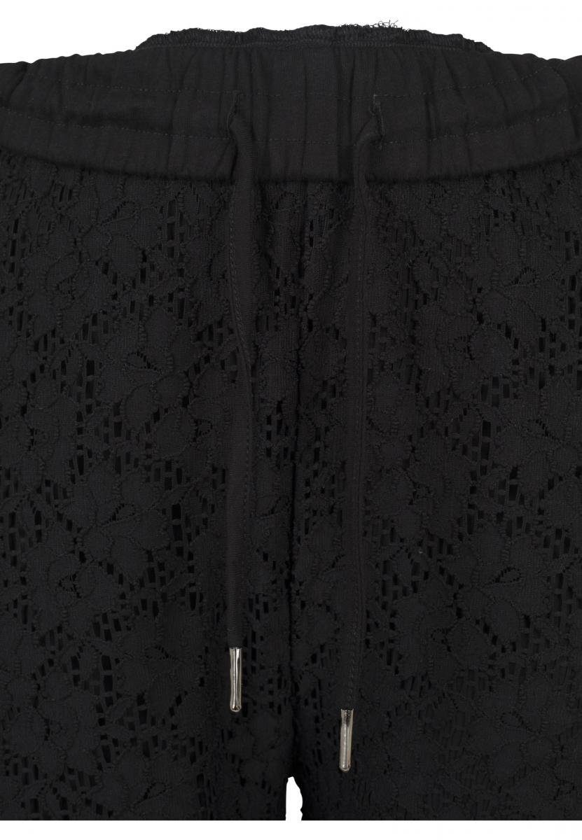 Laces TB2236 Skinny-fit-Jeans Culotte URBAN black CLASSICS