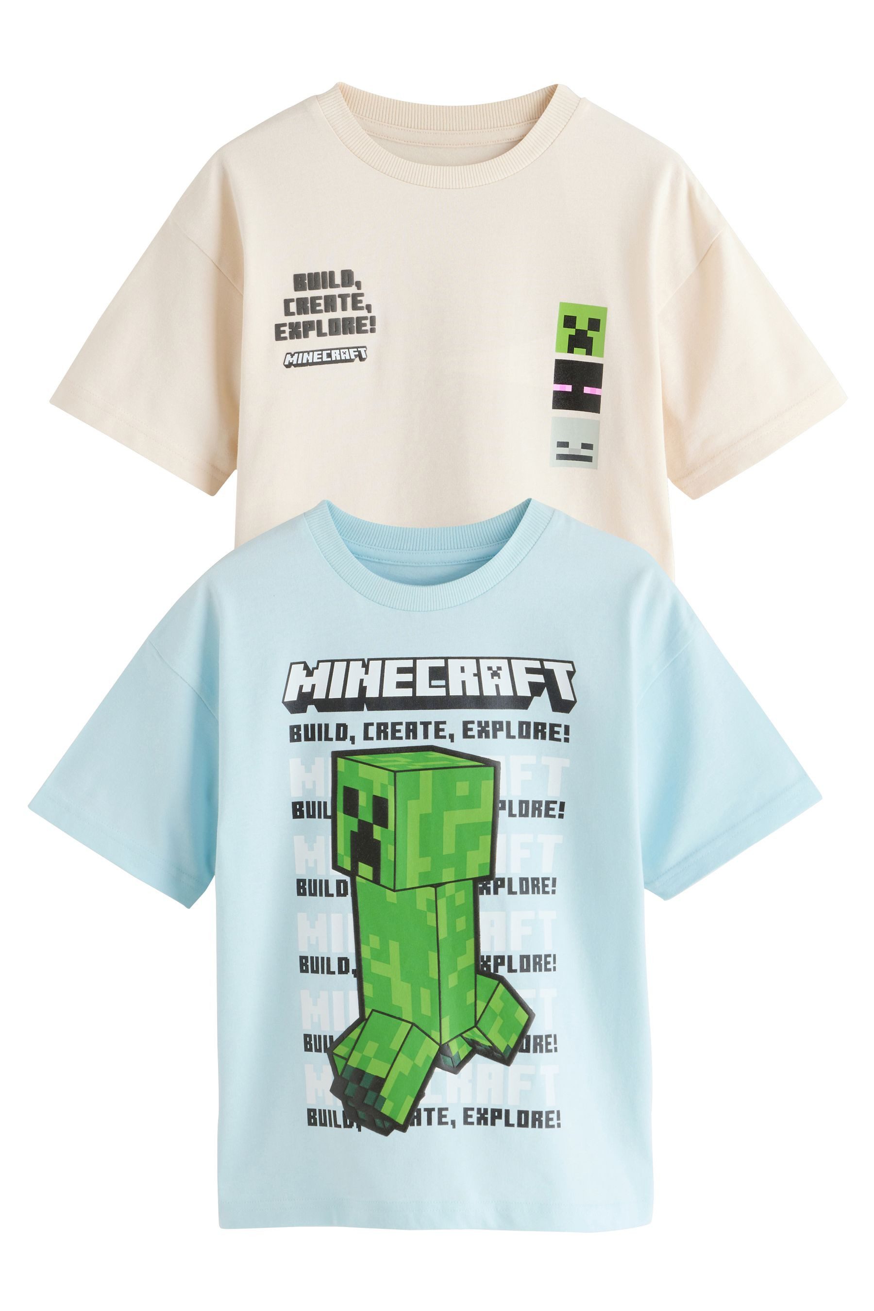 T-Shirt 2er Pack T-Shirts, Minecraft