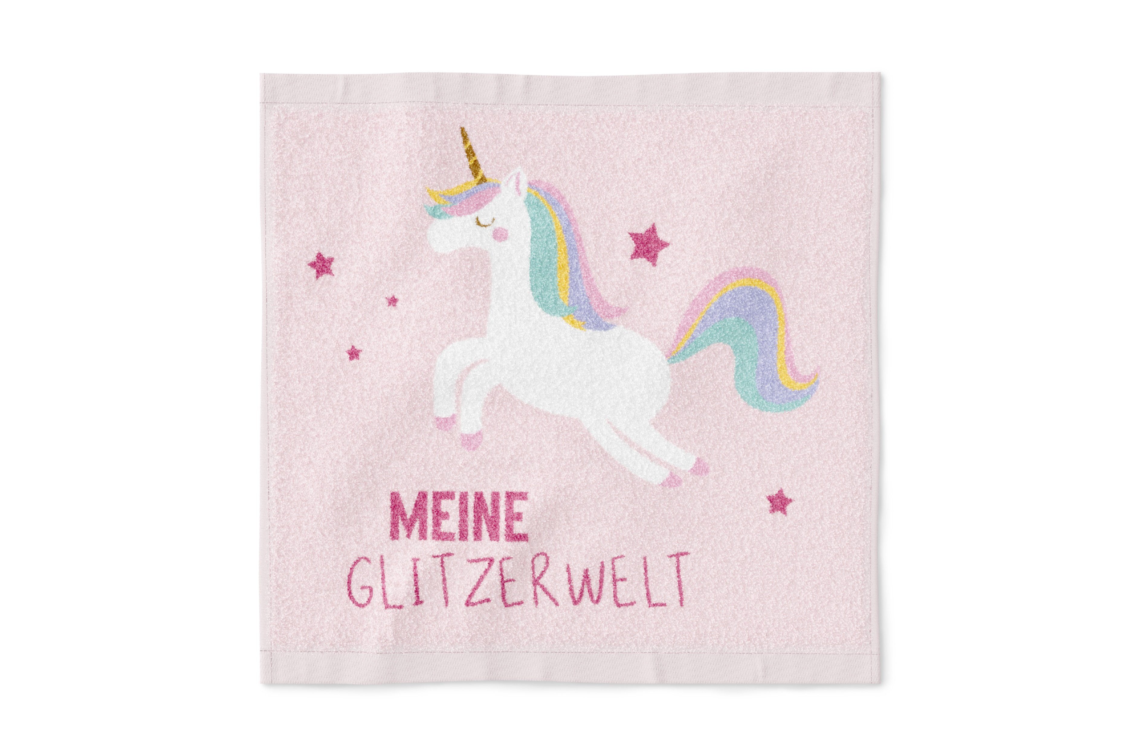 Dich) vida bunt Geschenk Magisches 30x30 Einhorn la Kinder-Handtuch Vida für 378331 Auswahl Handtuch La