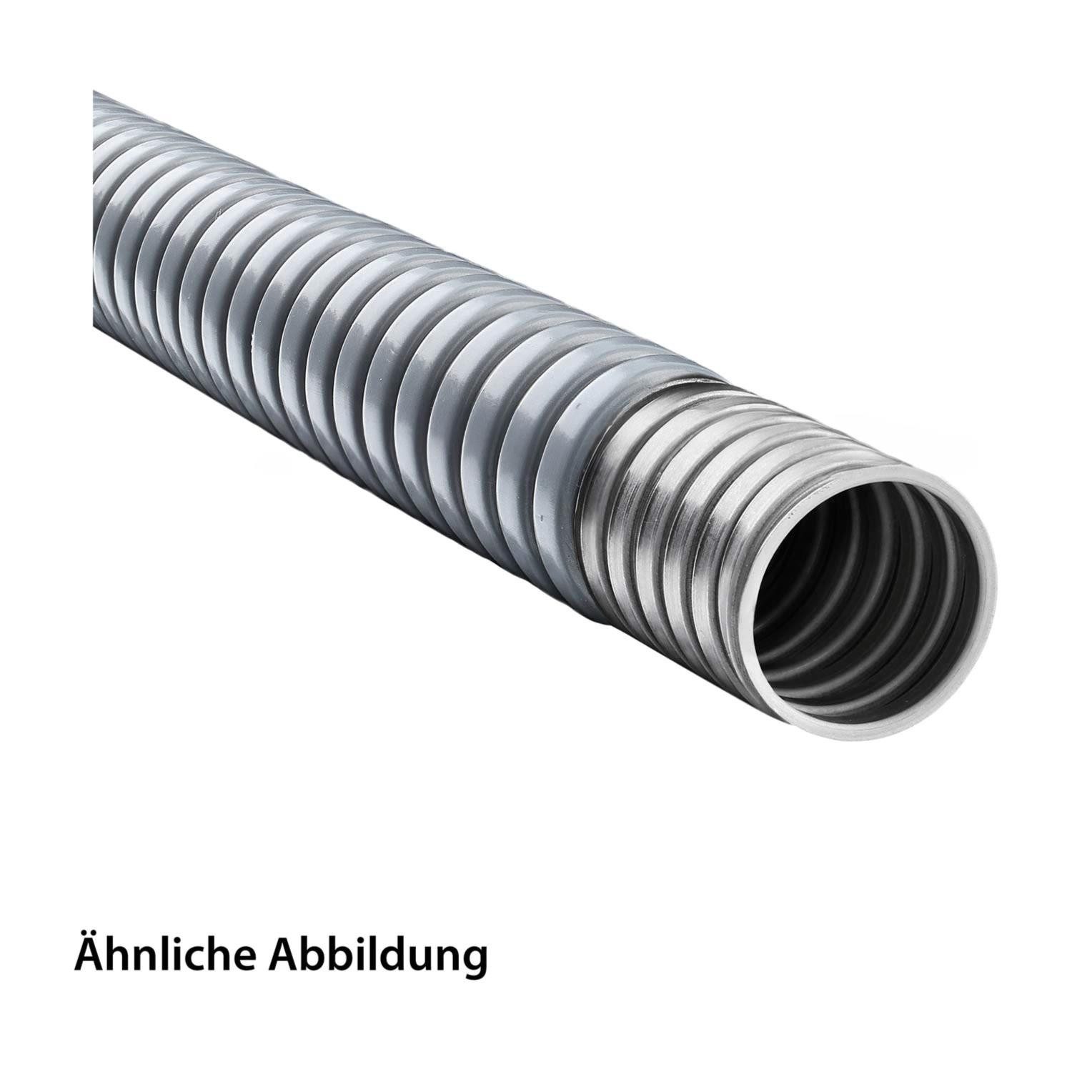 Flexa Wellschlauch Titel:SPR-PVC-AS Metallschutzschlauch mit PVC Mantel - FWP-PVC 56, AD