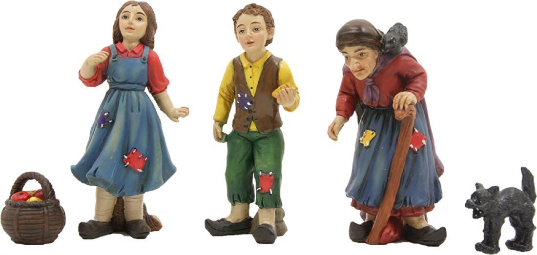 FADEDA Dekoobjekt 5x FADEDA Hänsel und Gretel, Höhe in cm: 10 (5 St)