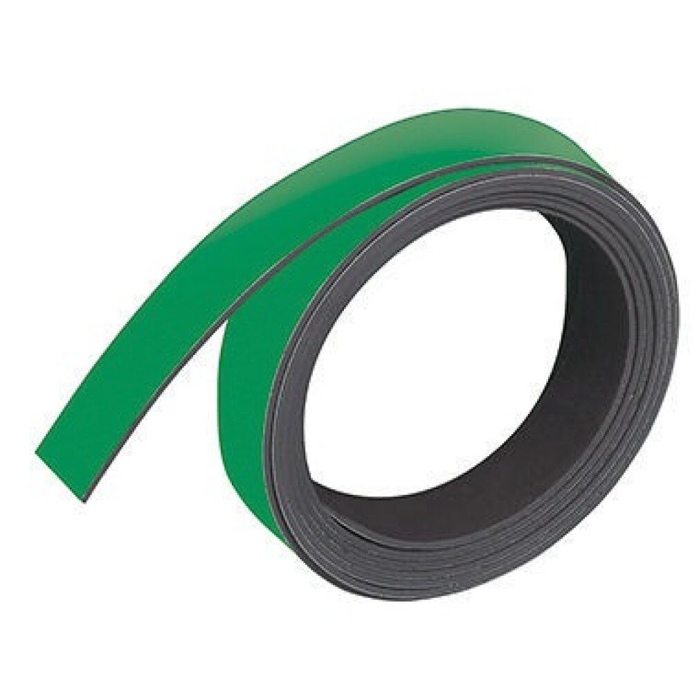 FRANKEN Klebeband Magnetband Grün 5Mm X 1M