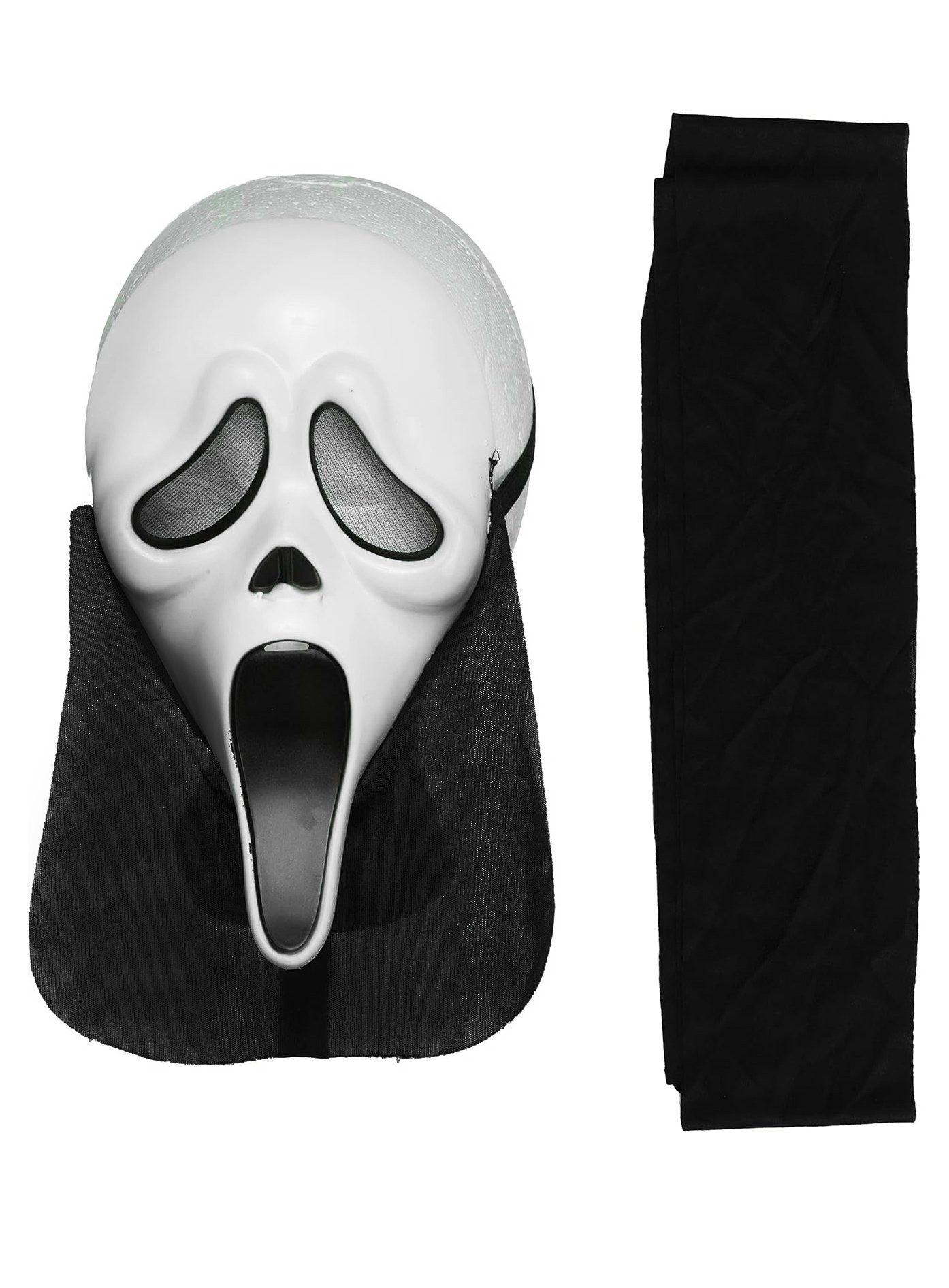 Fun World Kostüm Scream Kostüm - Halloween Kostüm Herren Damen, Original lizenziertes Kostüm aus der 'Scream' Reihe