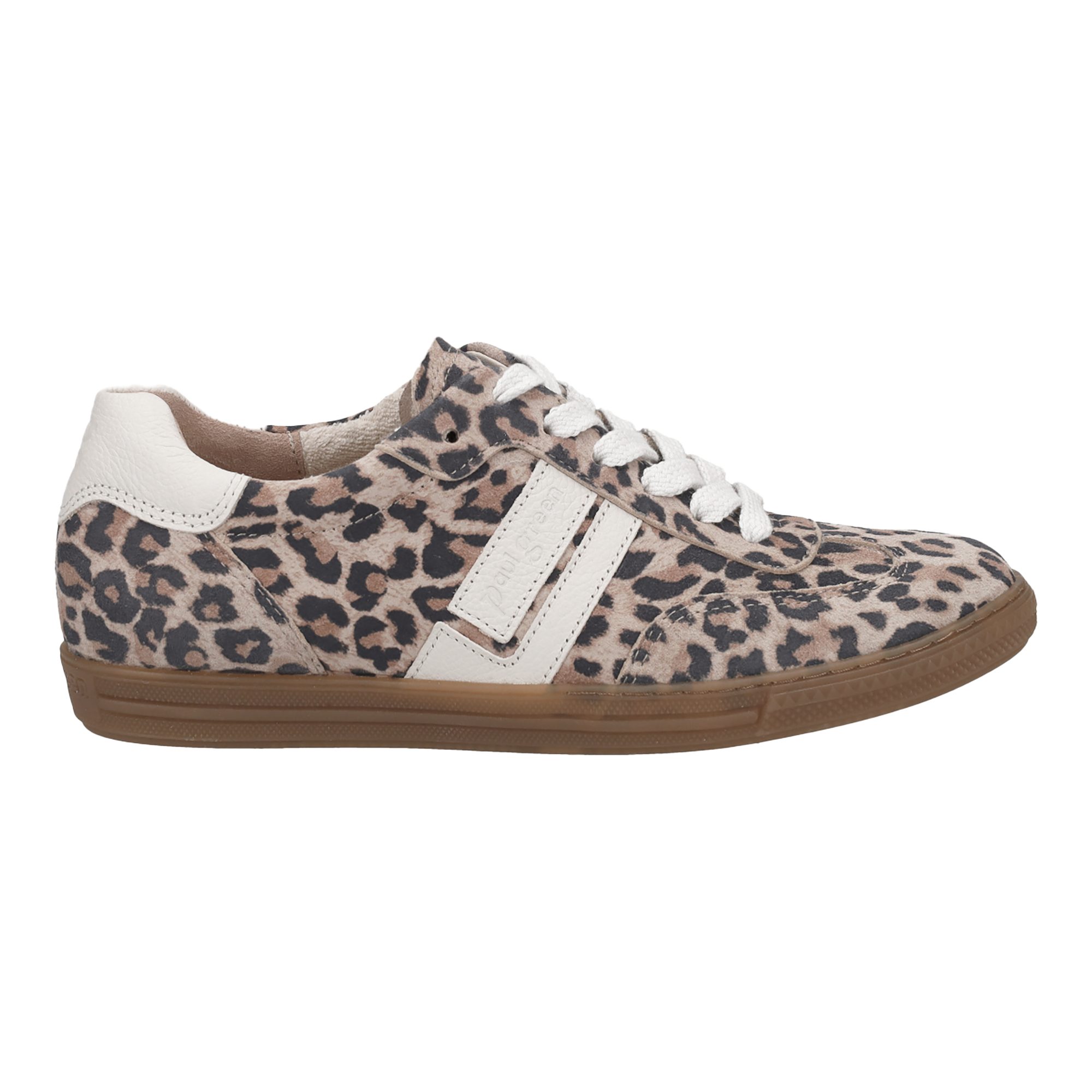 Paul Green 5450-307, Sneaker, Braun kombiniert, Damen Sneaker