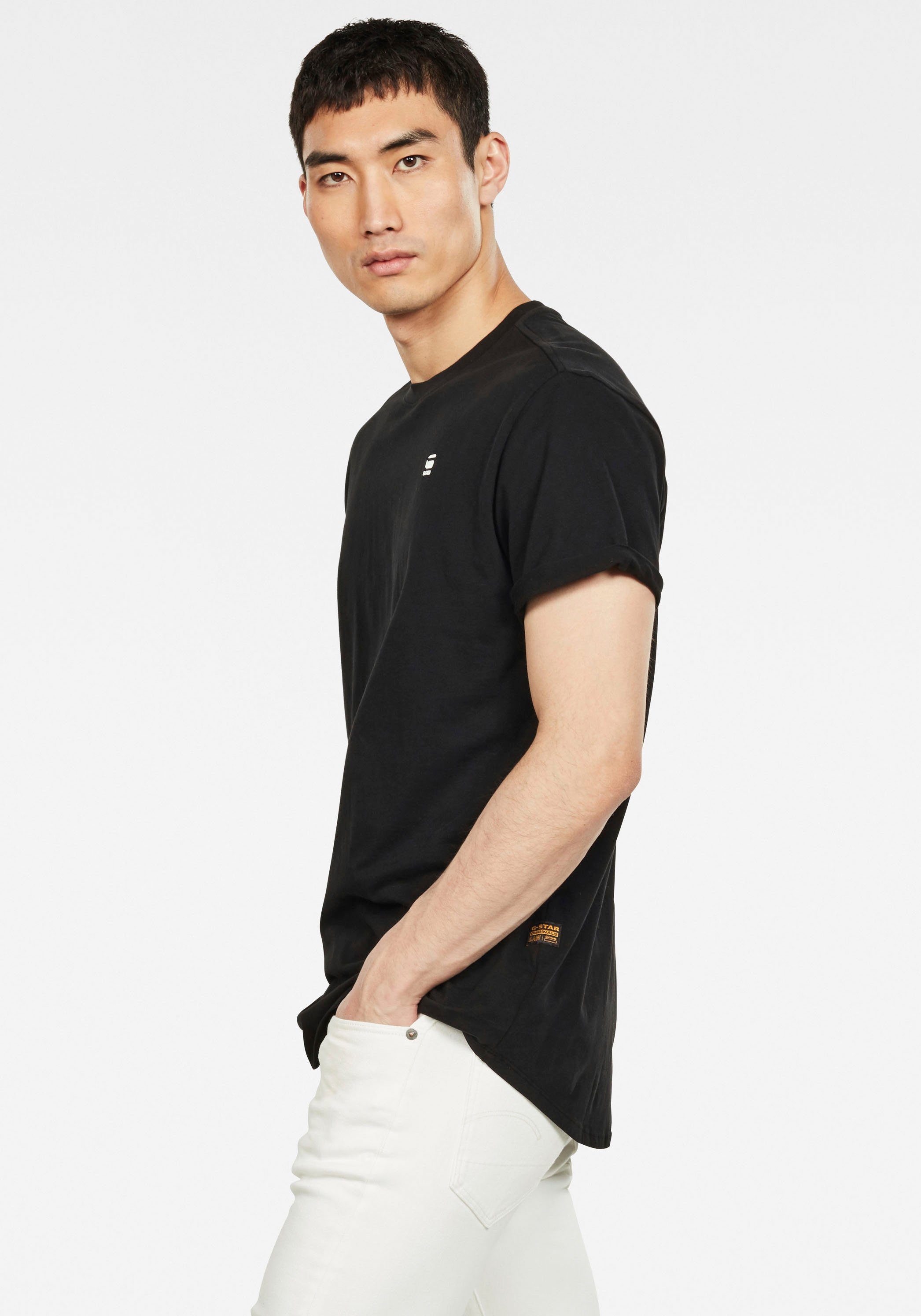 G-STAR T-Shirt Lash mit kleinem Logo günstig online kaufen