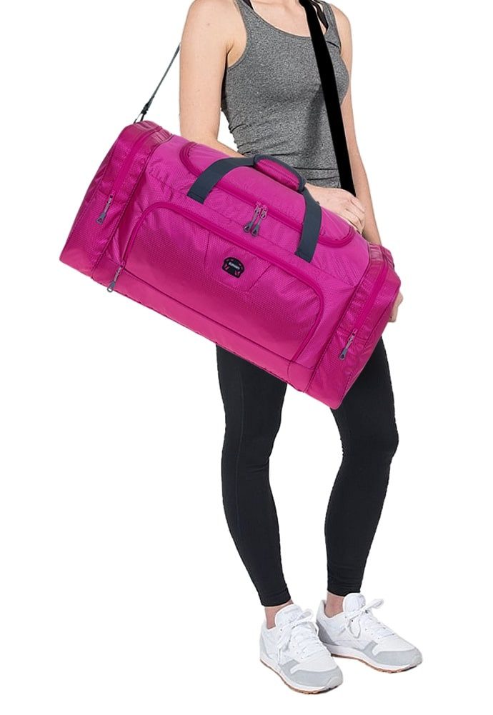 ELEPHANT Sporttasche groß Saunatasche Reisetasche Trainer XL 69 cm, 55 Liter Gym Tasche Fußballtasche XXL + Trinkflasche