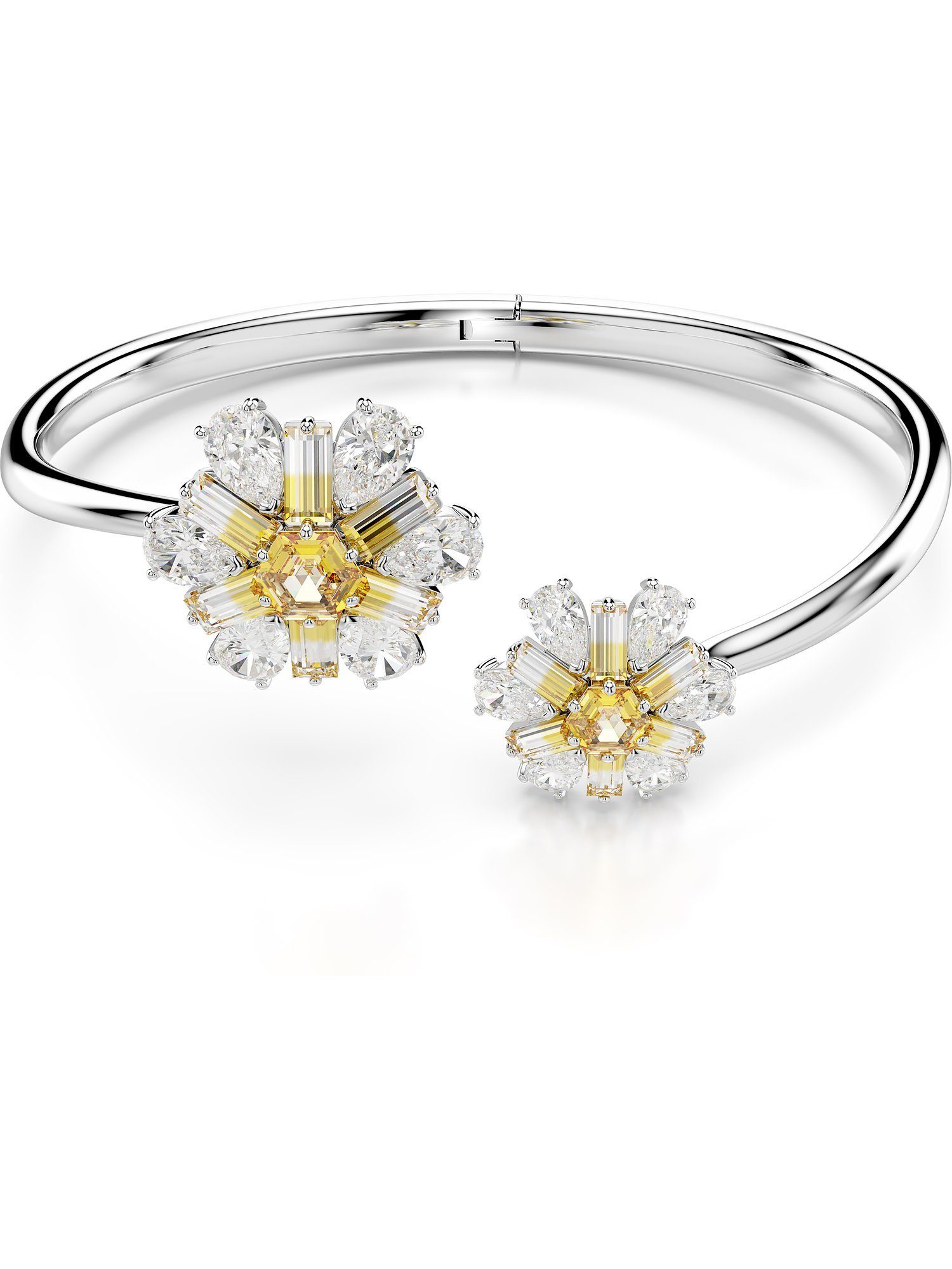 Swarovski Armreif Swarovski Damen-Armreif Metall Swarovski-Kristall günstig online kaufen