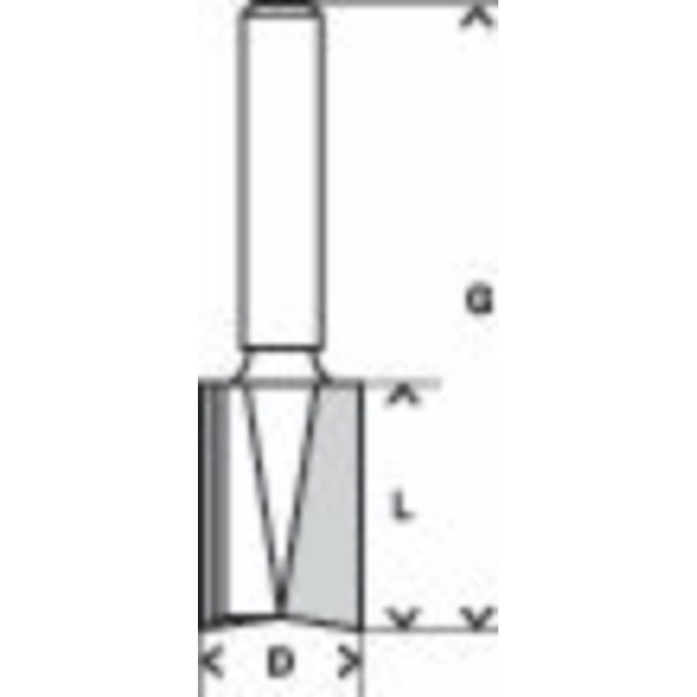 BOSCH Nutfräser