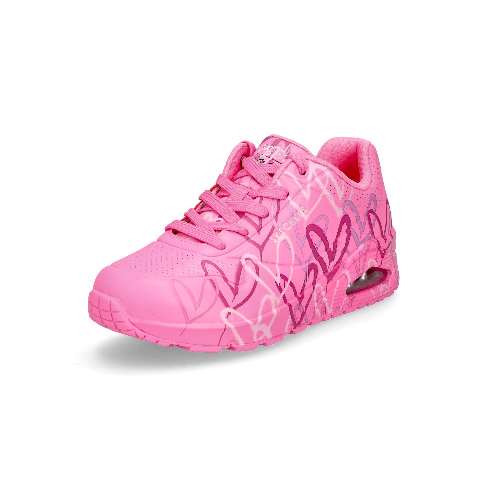 Skechers Skechers JGoldcrown Damen Sneaker UNO Spread The Love pink Sneaker günstig online kaufen