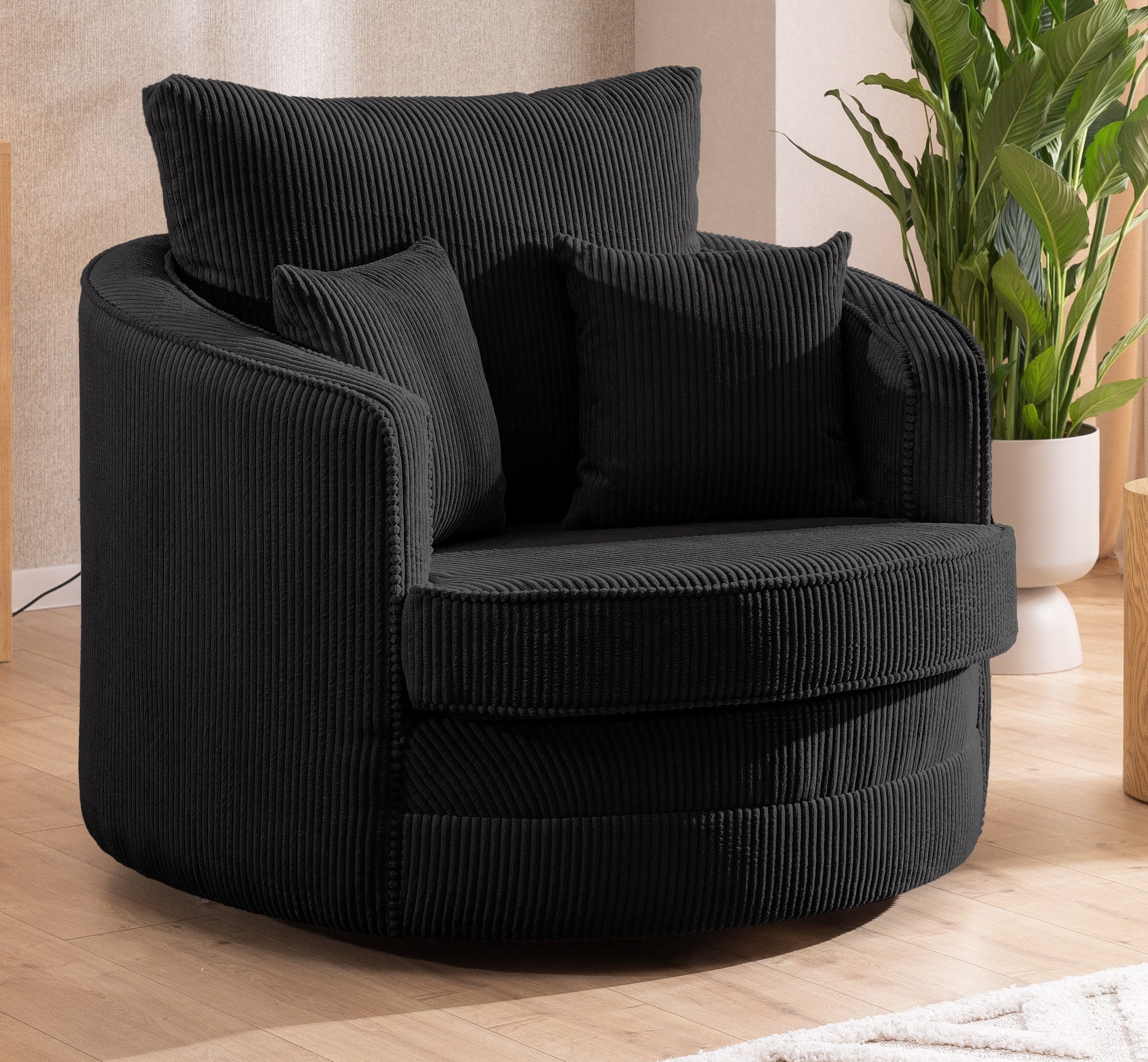 S-Style Möbel Drehsessel Ted Love Seat günstig online kaufen