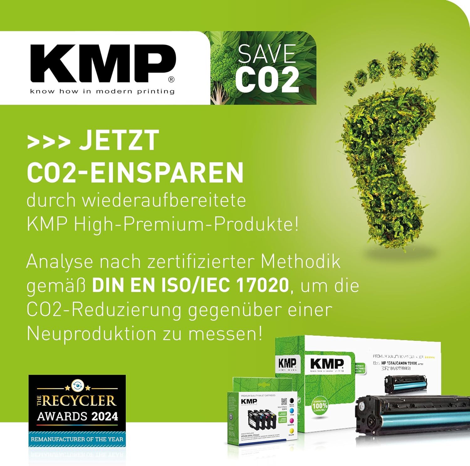 KMP Tonerkartusche TN-130M Magenta für Brother DCP HL MFC Serie, (Einzelartikel, 1-St., kompatible wiederaufbereitete Kartusche), 1.500 Seiten bei 5 % Deckung, ISO 19798, DIN 33870, 3 Jahre Garantie