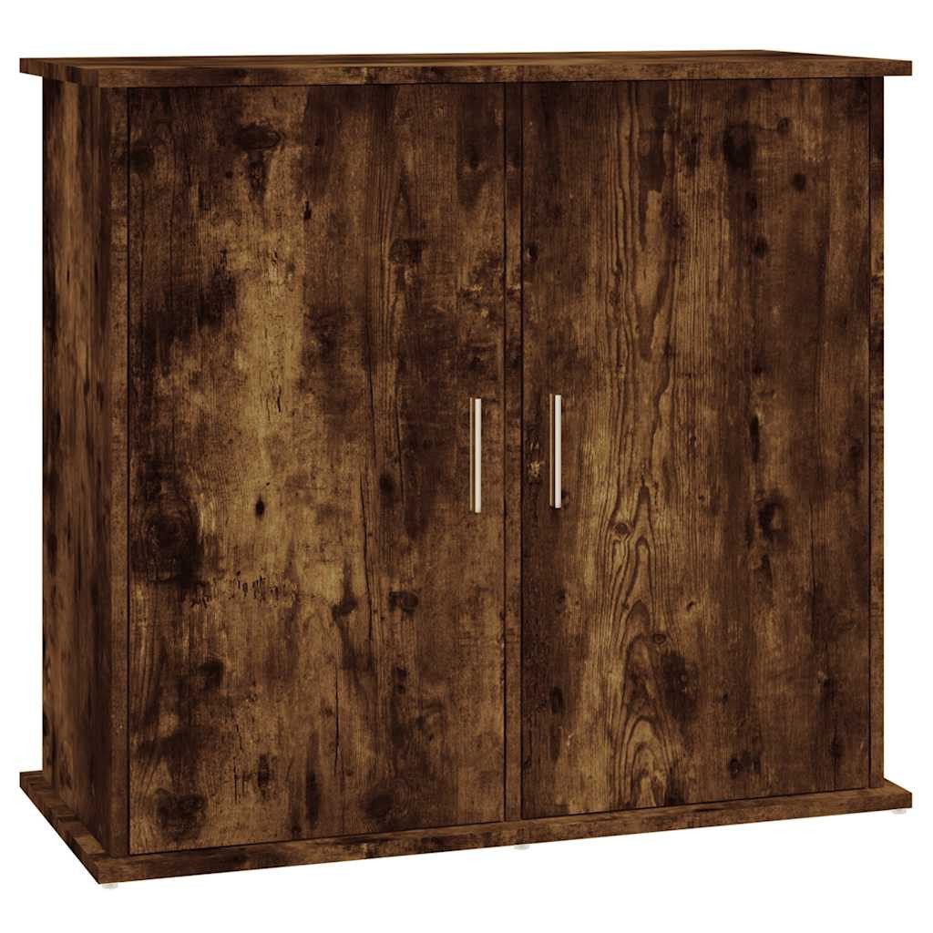 vidaXL Aquariumunterschrank Aquariumständer Räuchereiche 81x36x73 cm günstig online kaufen