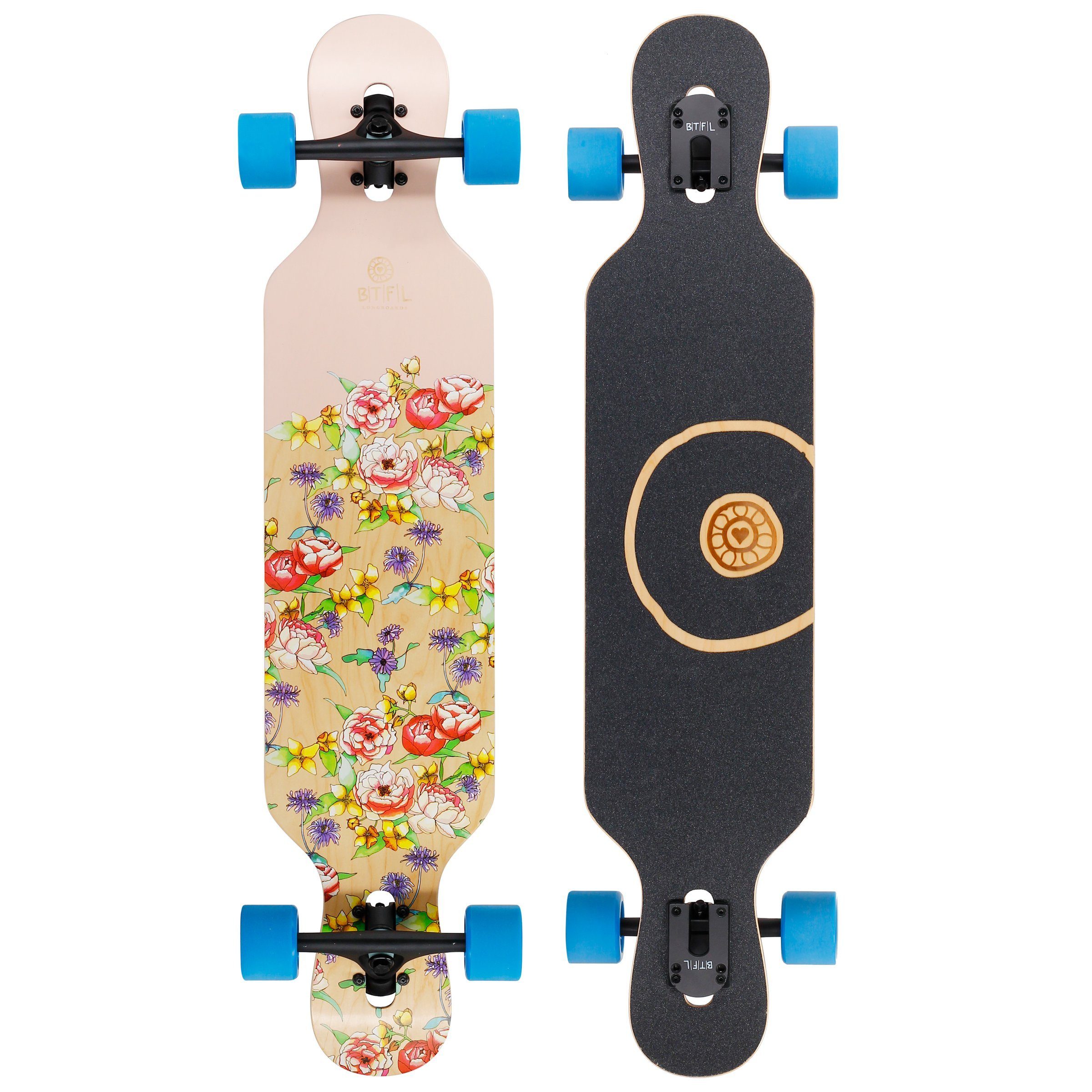 BTFL Longboard FLORA - Drop through Longboard (1-St)