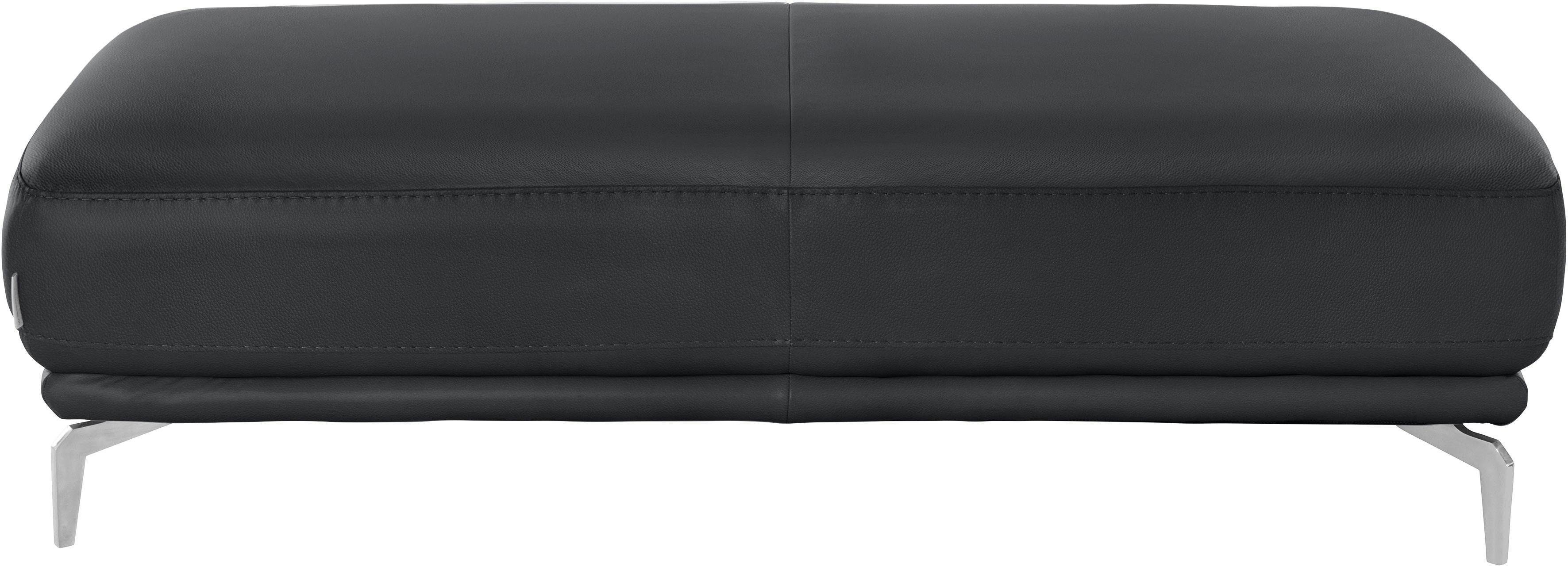 W.SCHILLIG Hocker montanaa, mit Metallfüßen in Chrom glänzend, Breite 141 cm