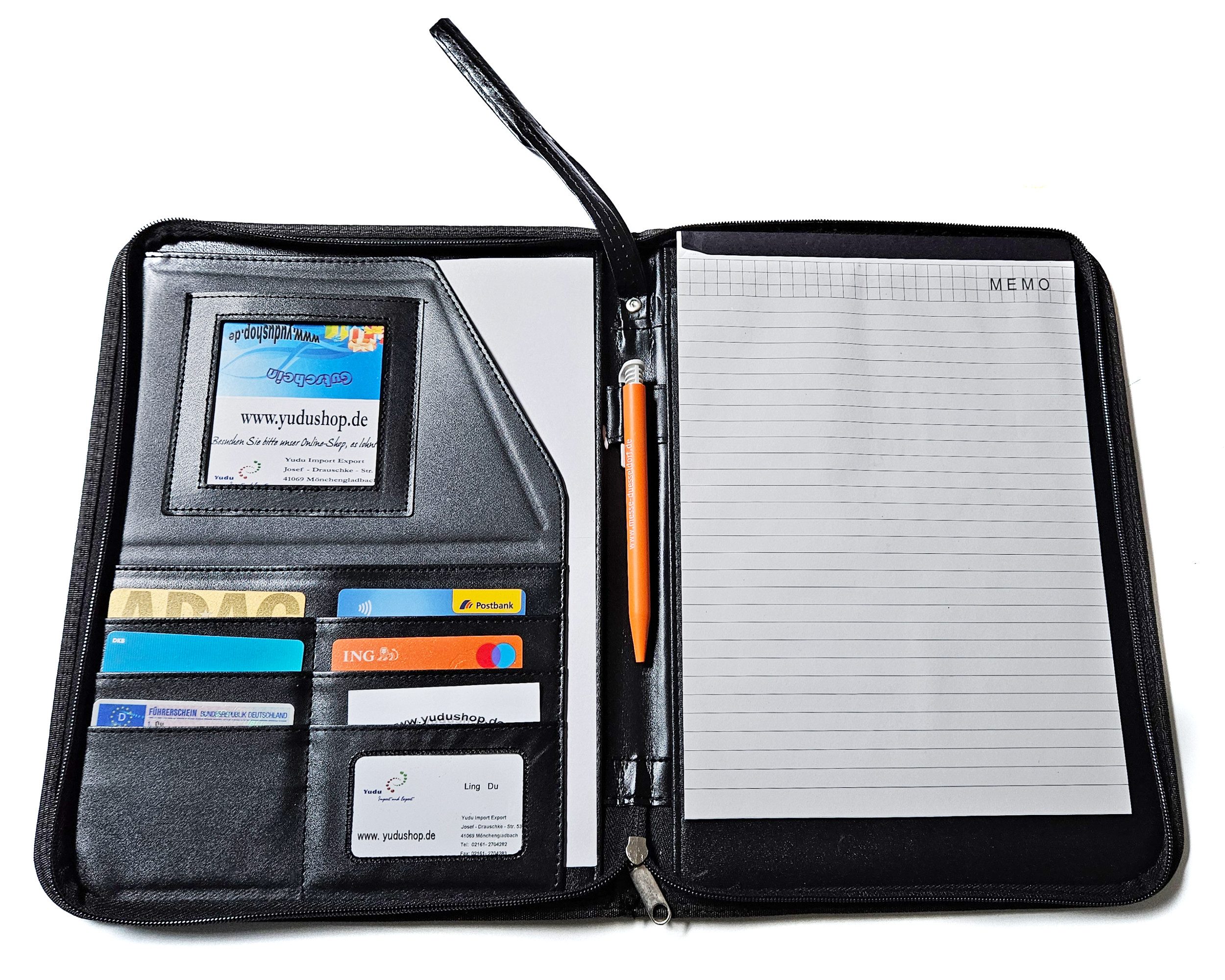 Yudu Schreibmappe Aktenmappe Konferenzmappe Dokumentenmappe günstig online kaufen