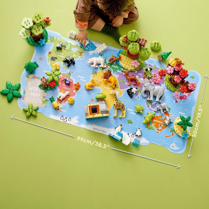 LEGO® Konstruktionsspielsteine Wilde Tiere der Welt (10975) LEGO® DUPLO (142 St) Made in Europe
