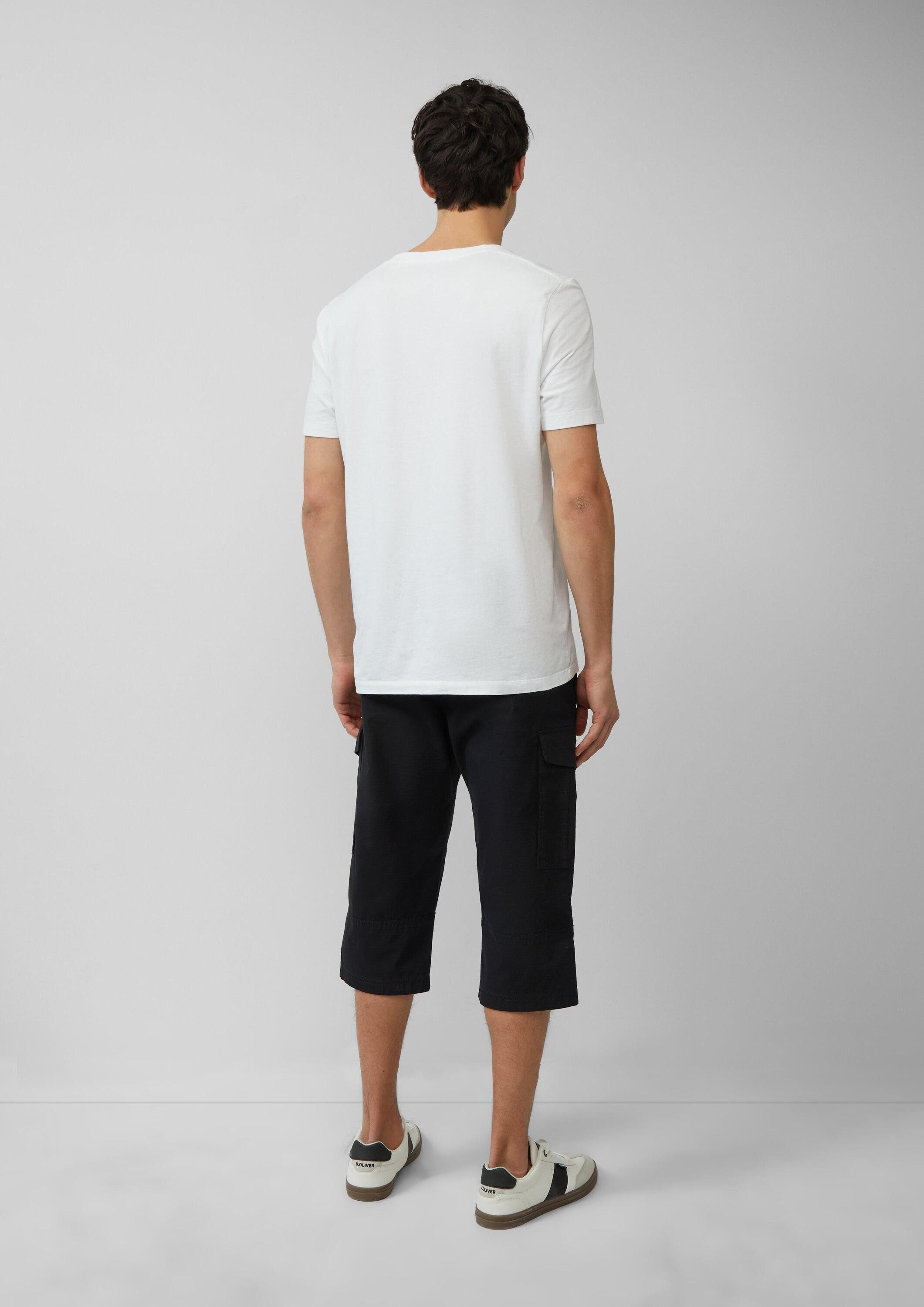 s.Oliver Shorts Bermuda FILE File: Strukturierte Bermuda im Relaxed Fit in 3/4-Länge