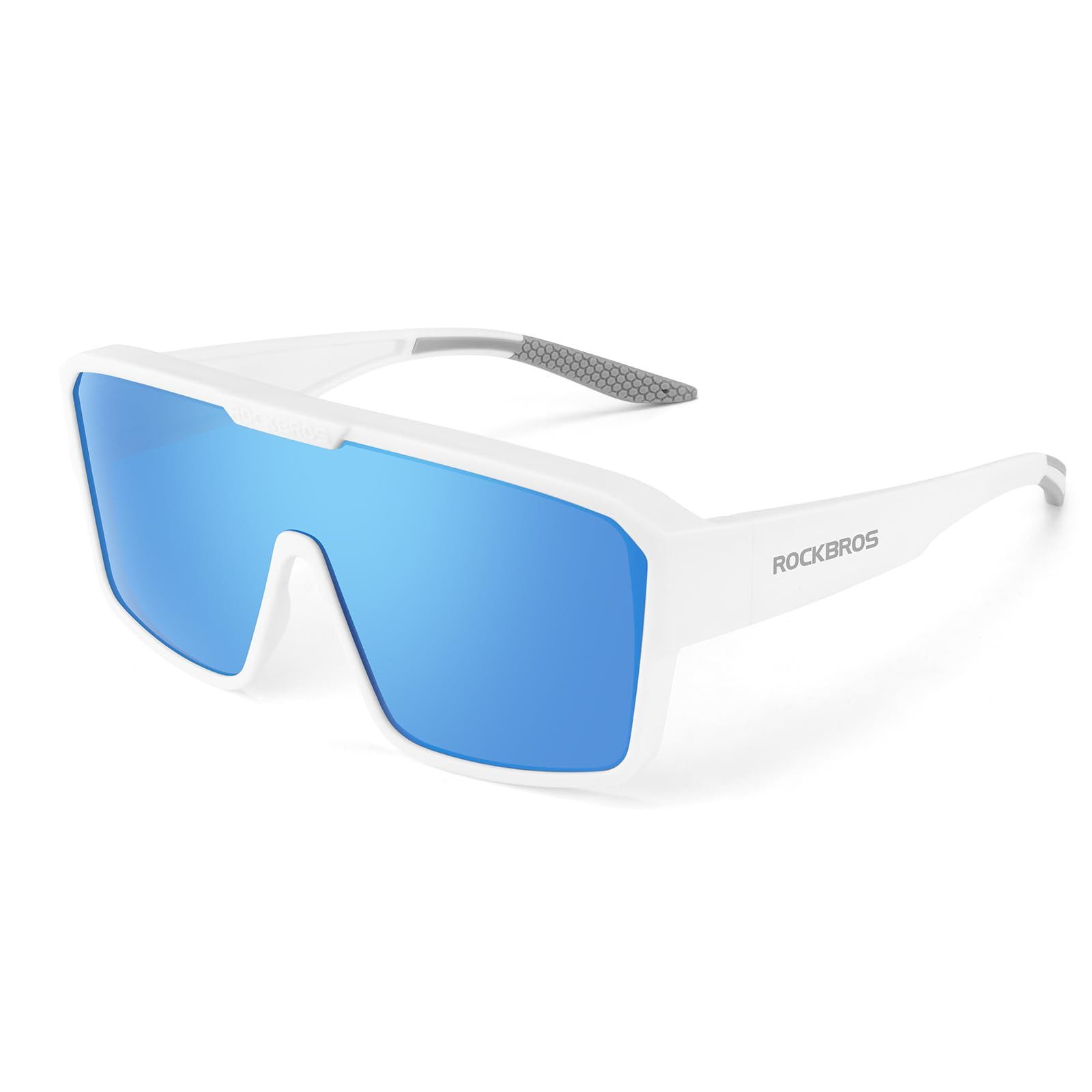 ROCKBROS Fahrradbrille Überbrille Polarisiert Überzieh-Sonnenbrille, (1-St), Outdoor MTB Rennrad Sportbrille für Damen und Herren
