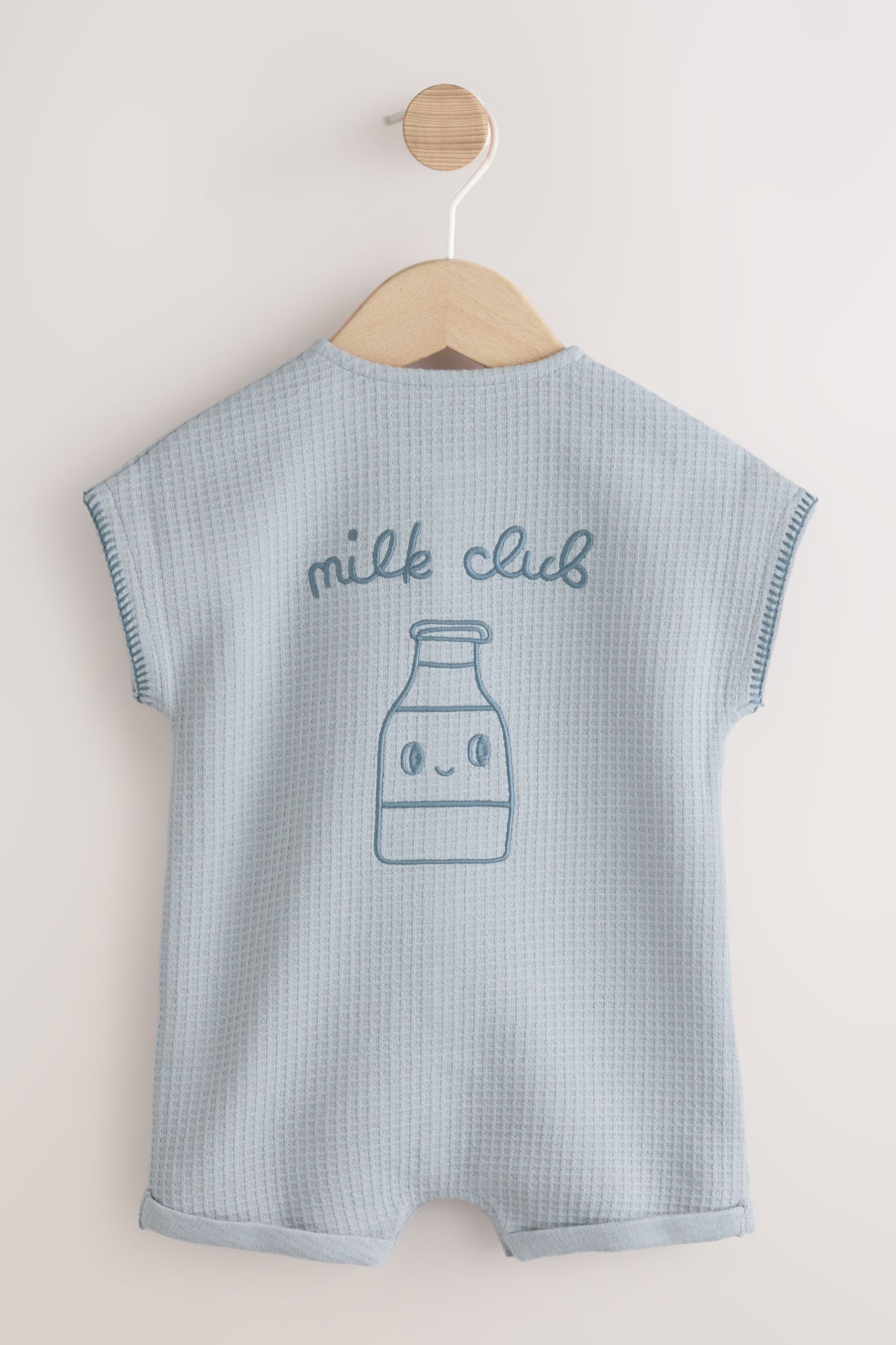 Next Strampler Baby Jersey-Strampler in Waffelstruktur (1-tlg)