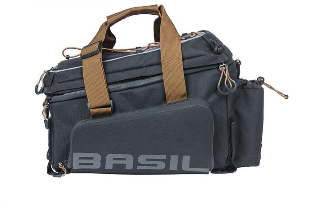 Basil Fahrradtasche Basil Miles Trunkbag XL Pro Gepäckträgertasche 36L - Wasserdicht Schwa