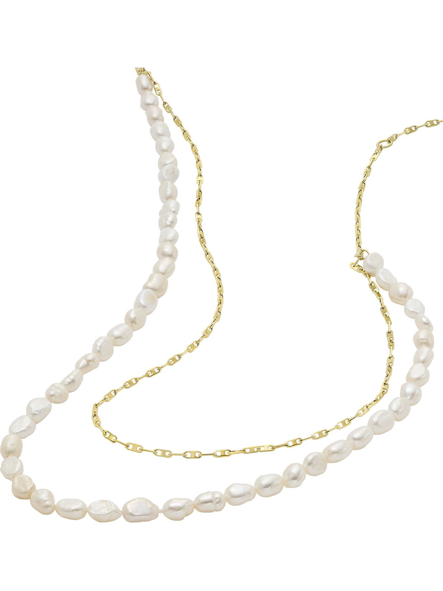 Fossil Collier Fossil Damen-Kette Edelst...