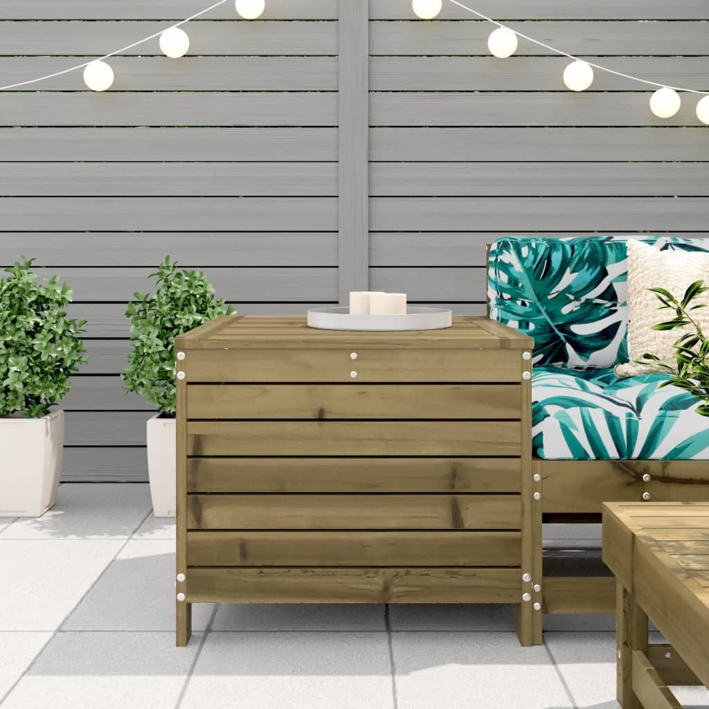 vidaXL Sofaelement Gartenhocker 62x63,5x53,5 cm Kiefernholz günstig online kaufen