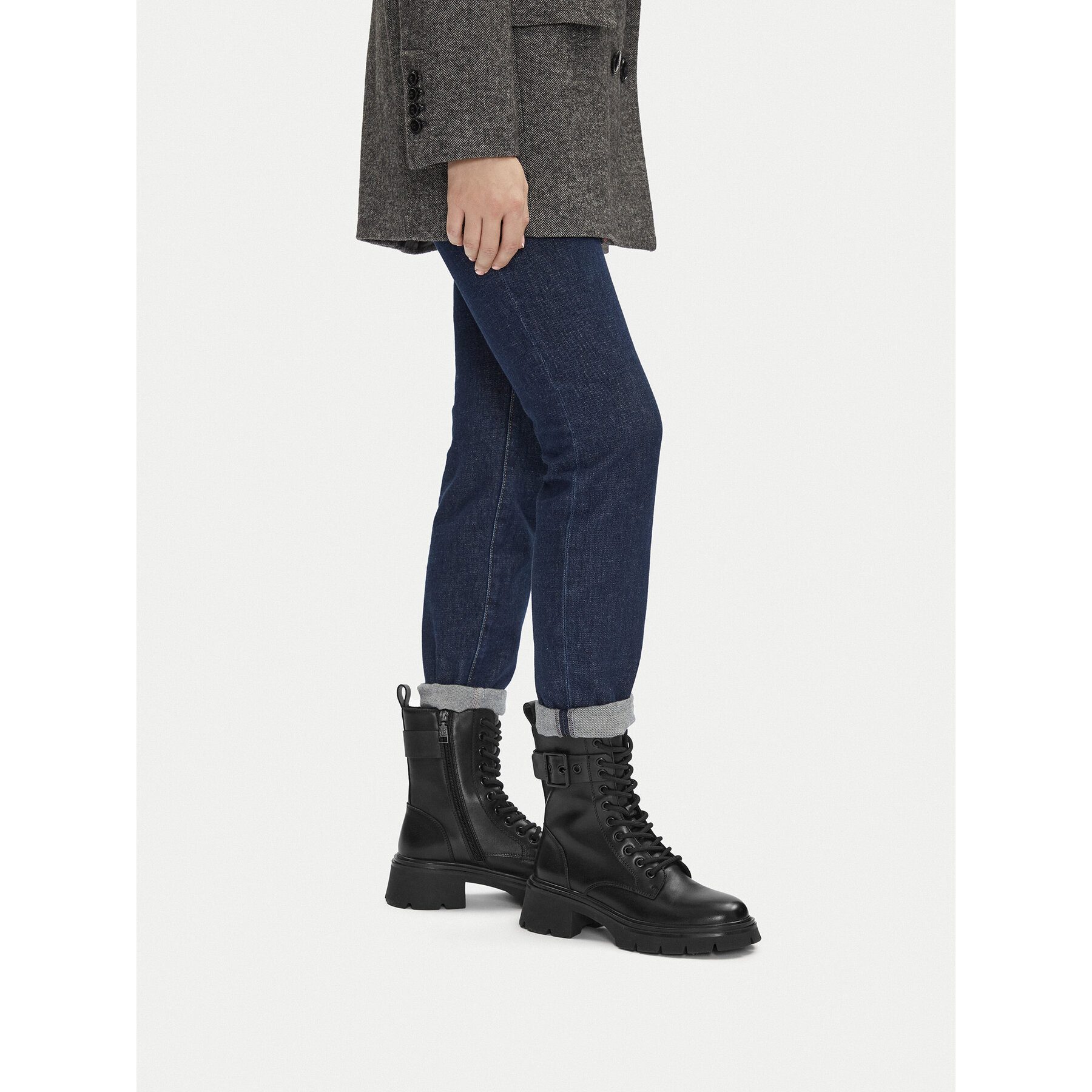 Badura Badura Damen Stiefel C-AMARA-MX1065-10 Schwarz Stiefel