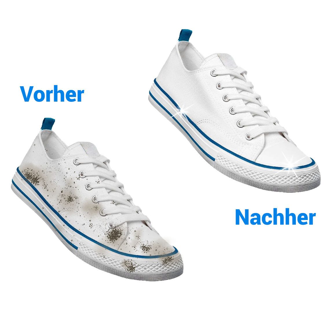 DIRT DEVIL Schmutzradierer Melaminschwamm Zauberschwamm Fleckweg Weiß in Sets Schmutzradierer (20-St. 20er pack & 40er pack & 60er Pack zuschneidbar & chemiefre – Bild 5 von 5