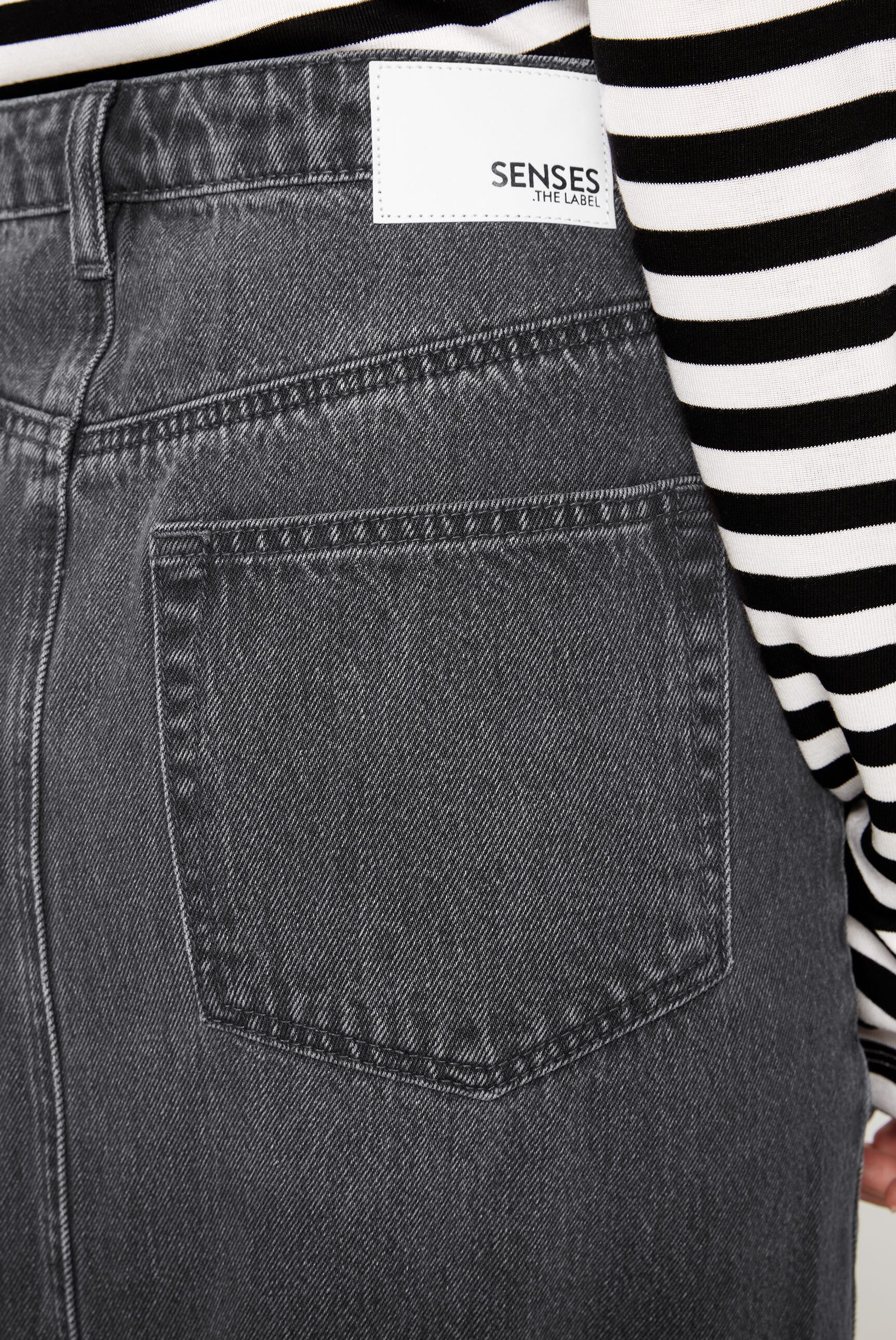SENSES.THE LABEL Jeansrock mit Gehschlitz
