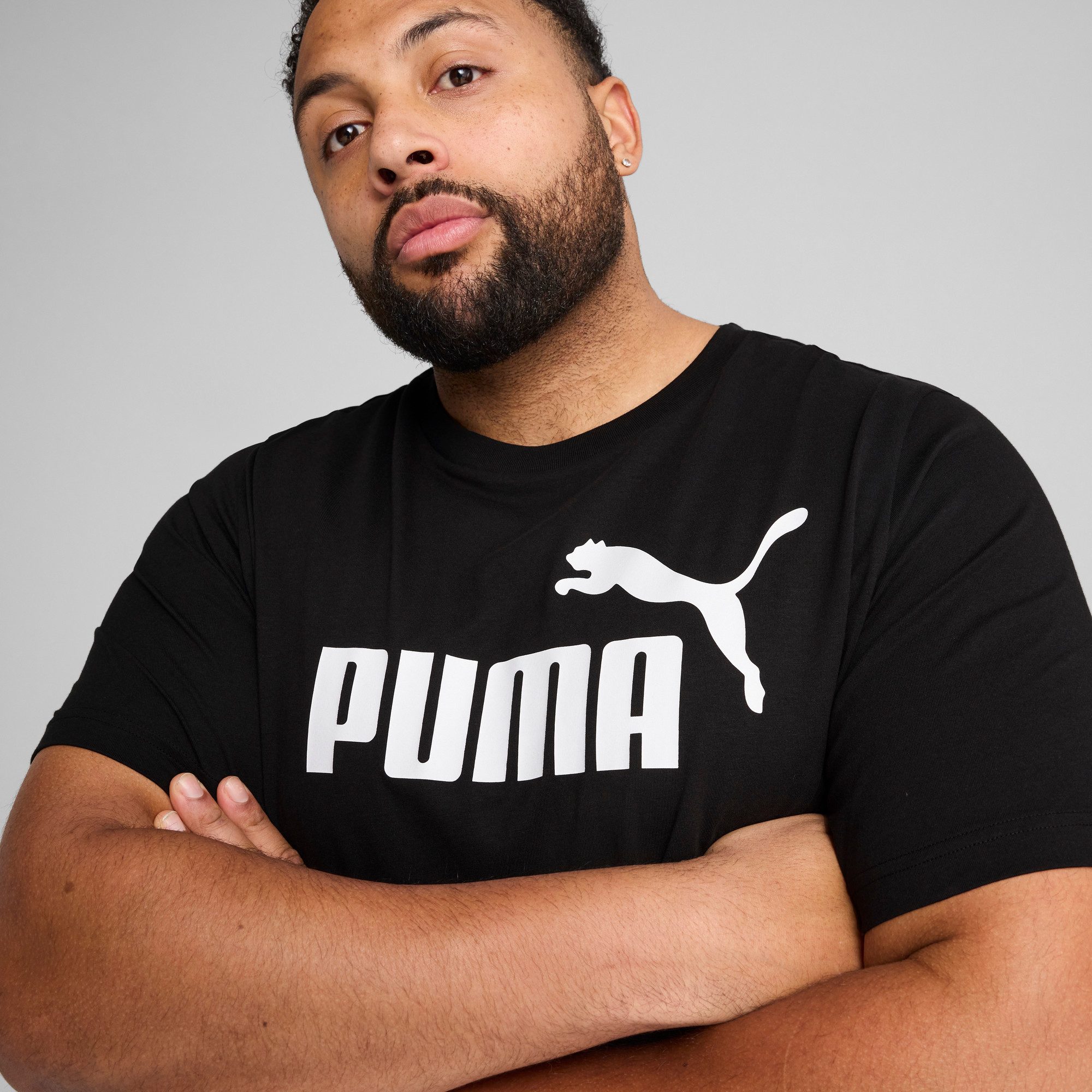 PUMA T-Shirt "ESS NO. 1 LOGO TEE", Basic Herren T-Shirt mit Logo günstig online kaufen