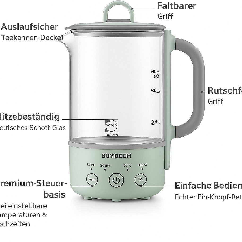 BUYDEEM K314 Wasserkocher - Bild 5