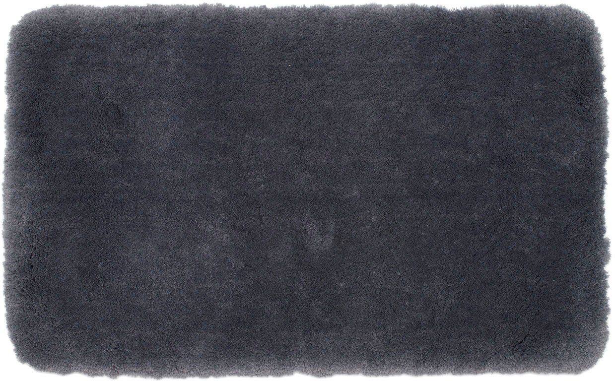 Gözze Badematte »DELUXE«, rutschhemmend beschichtet, fußbodenheizungsgeeignet, Polyester, rechteckig, mit extra hohem Flor
