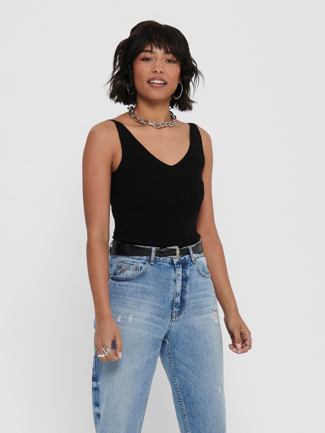 JDY Stricktop JDYNANNA S/L TOP KNT günstig online kaufen