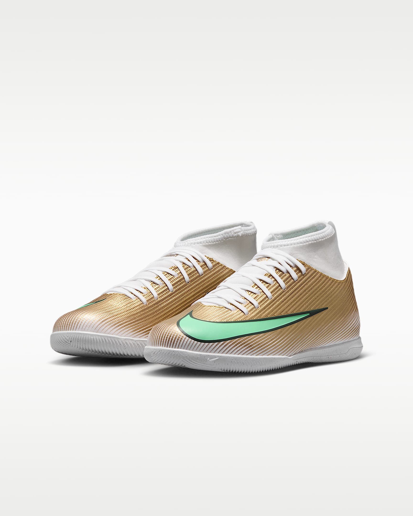 Nike JR MERCURIAL SUPERFLY 11 CLUB IC KM Fußballschuh Indoor Sohle geeignet für Hallenböden