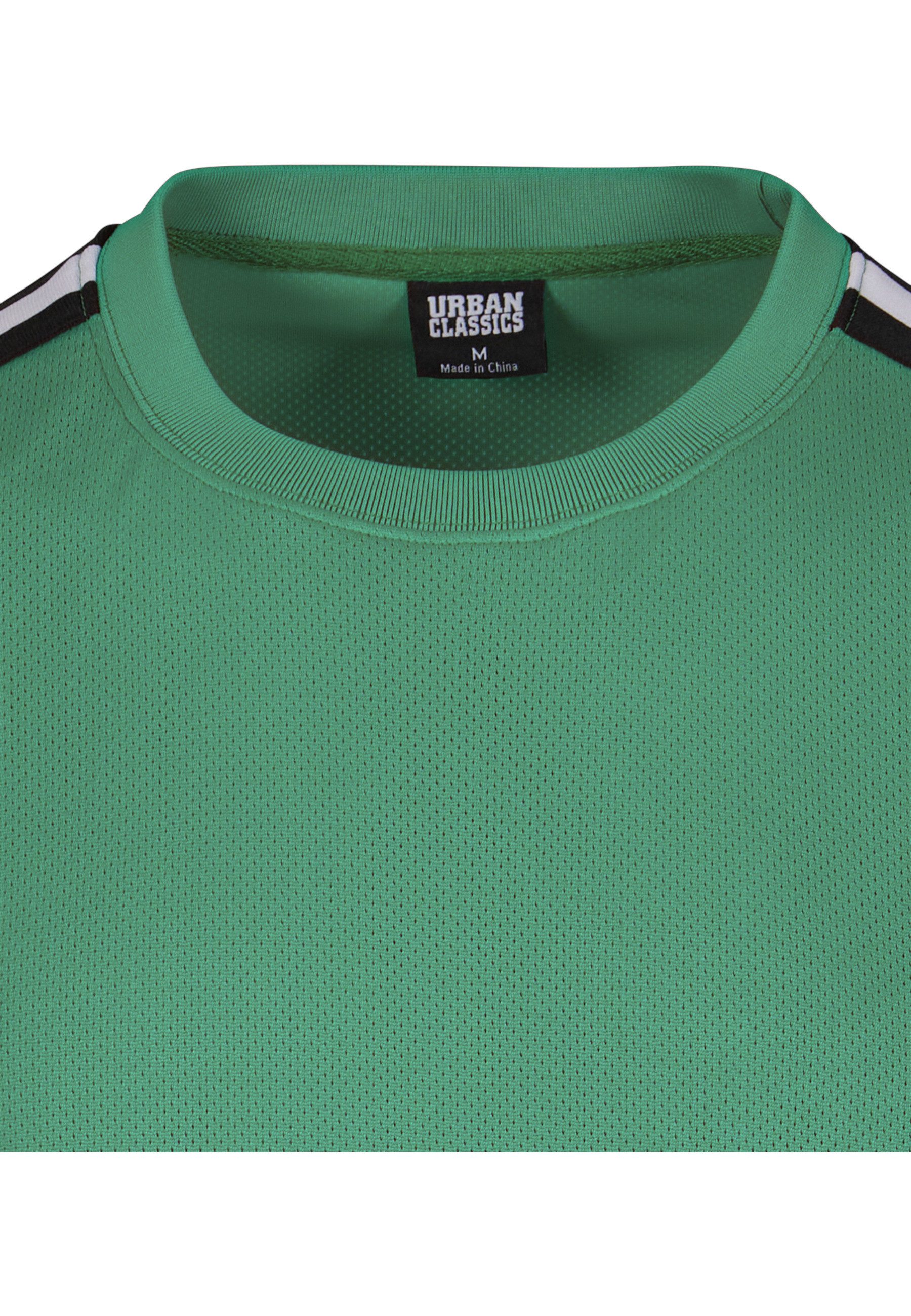 URBAN CLASSICS Netzshirt Urban Classics Herren Oversized Stripes Mesh Tee (1-tlg)