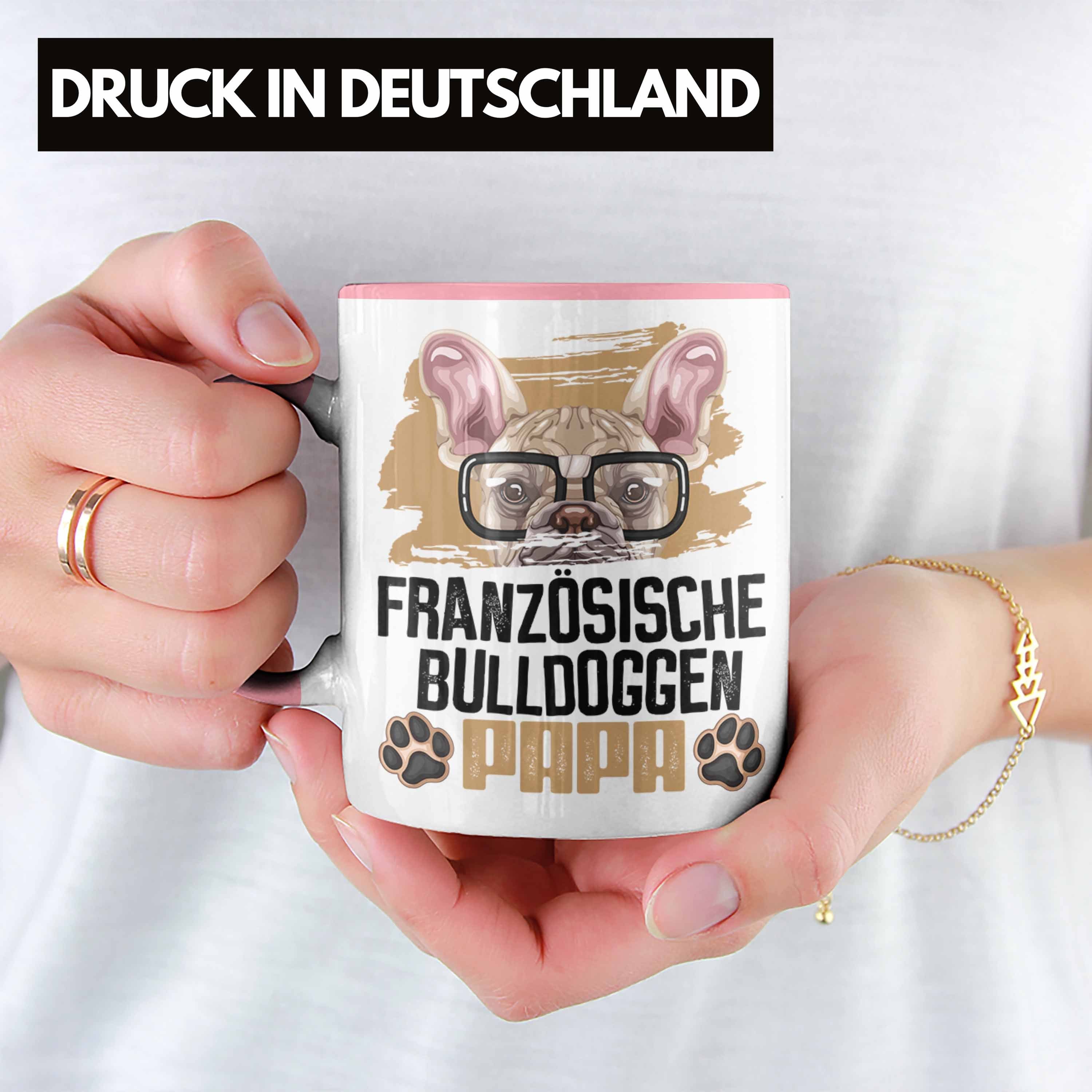 Rosa Besitzer Tasse Ge Spruch Tasse Bulldogge Französische Trendation Geschenk Lustiger Papa