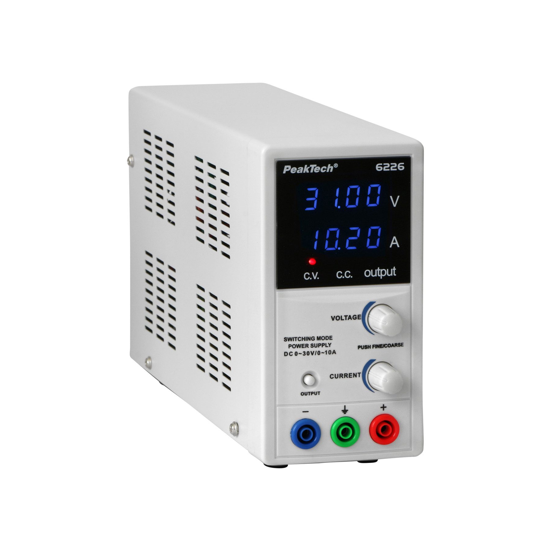 PeakTech PEAKTECH Labornetzteil P 6226, 0...30 V/ 0...10 A Labor-Netzteil