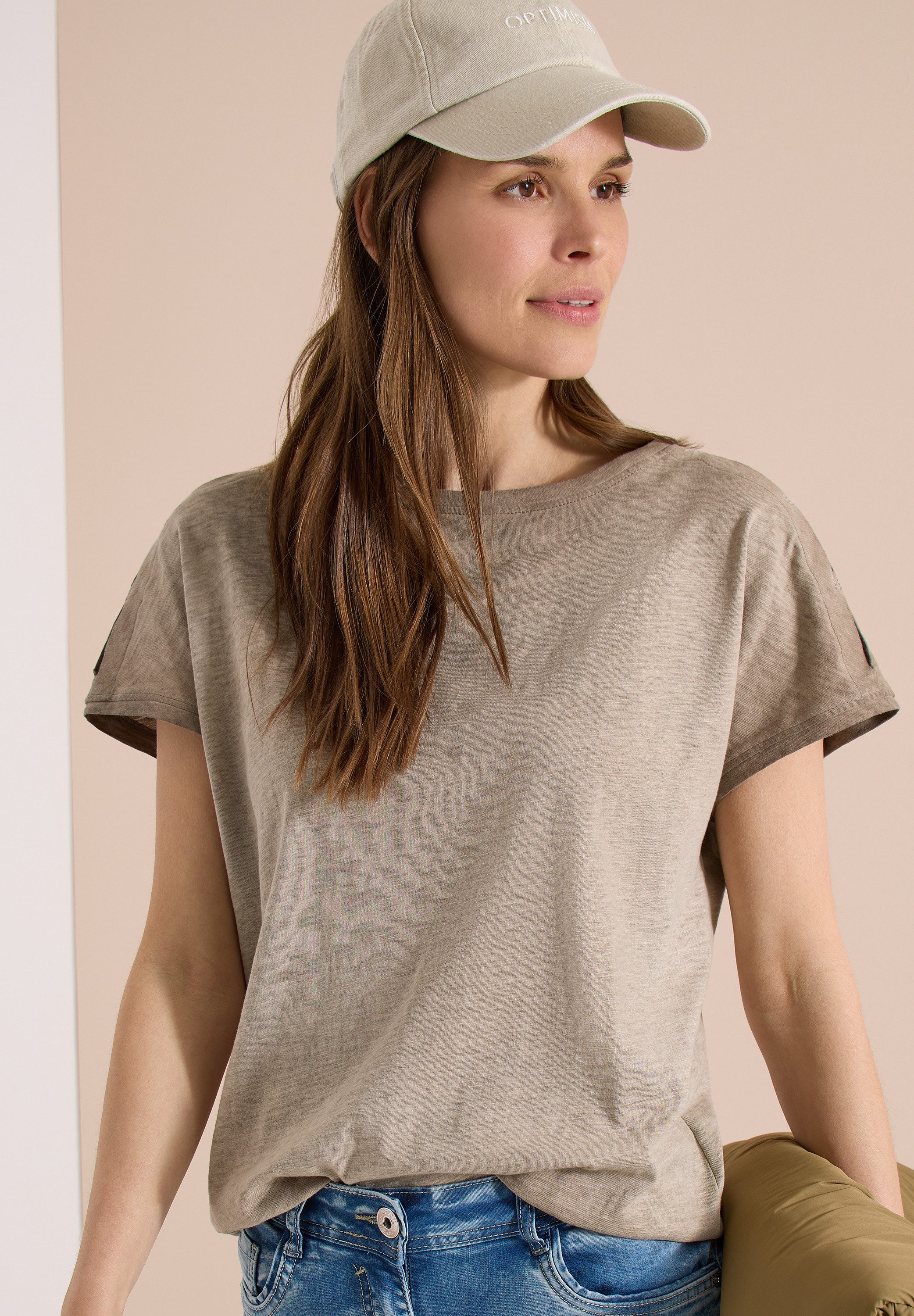 CECIL T-Shirt mit U-Boot-Ausschnitt