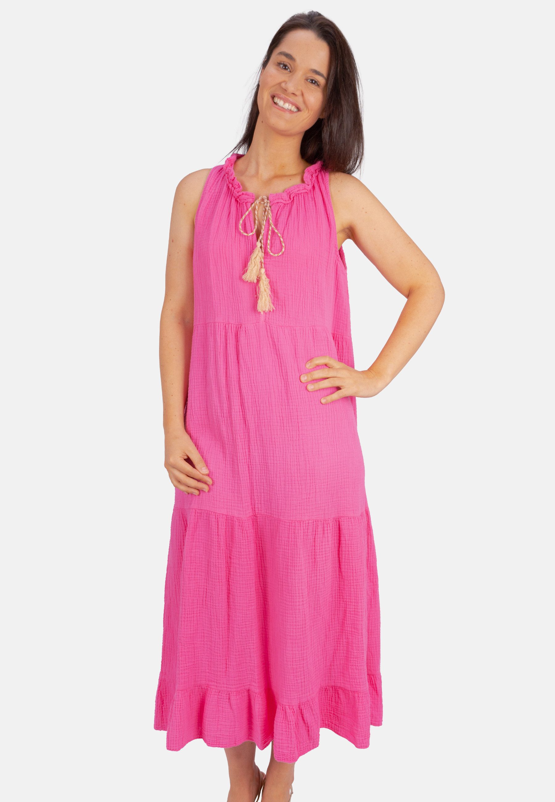 Seasons of April Maxikleid VIOLA MUSSELIN günstig online kaufen