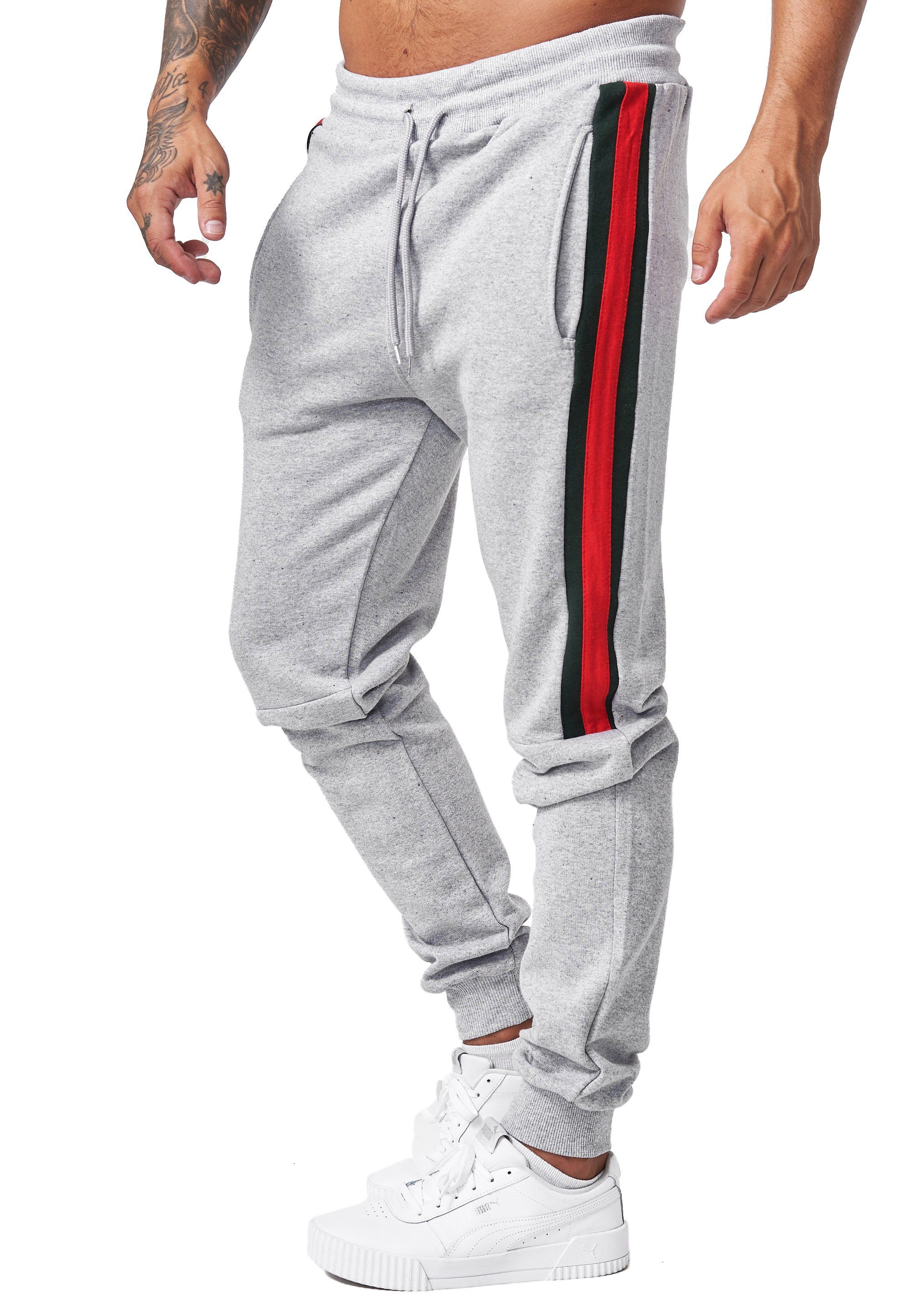 Koburas Jogginghose JG-400C (Sporthose Trainingshose Sweatpants, 1-tlg) Fitness Freizeit Casual