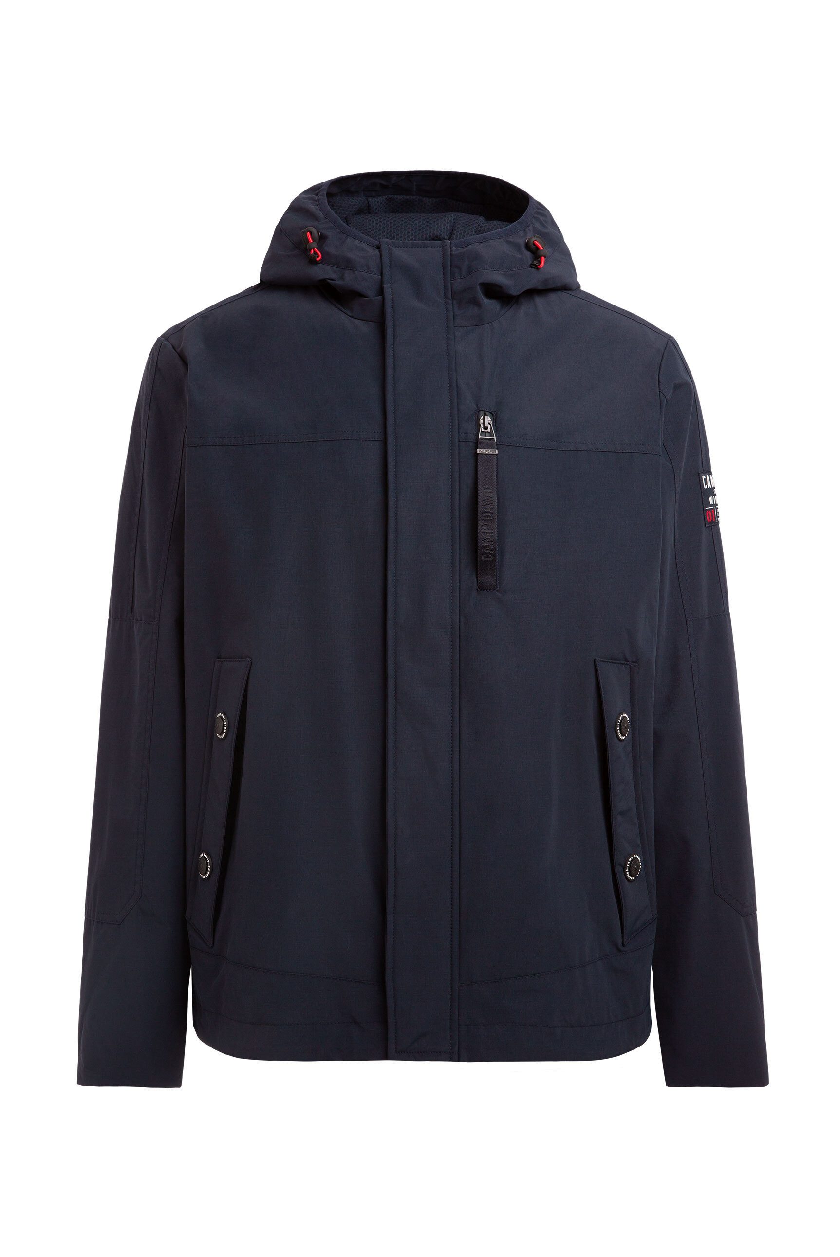 CAMP DAVID Outdoorjacke mit verstellbarem Saum günstig online kaufen