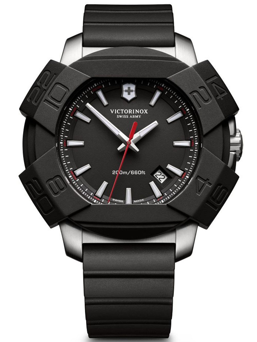 Victorinox Quarzuhr Victorinox 241682.1 I.N.O.X. Herrenuhr 43mm 20ATM Victorinox 241682.1 I.N.O.X. Herrenuhr 43mm 20ATM