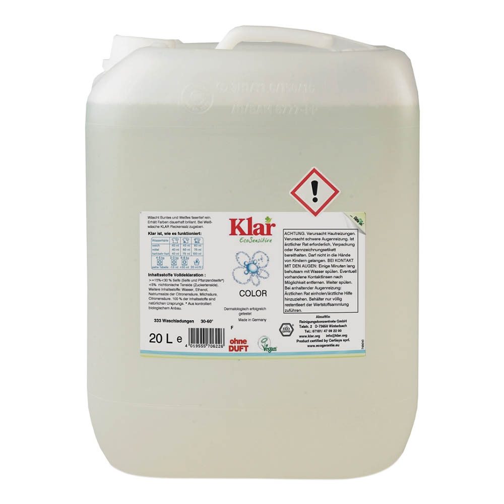 Almawin Klar - Waschmittel Color 20L Colorwaschmittel