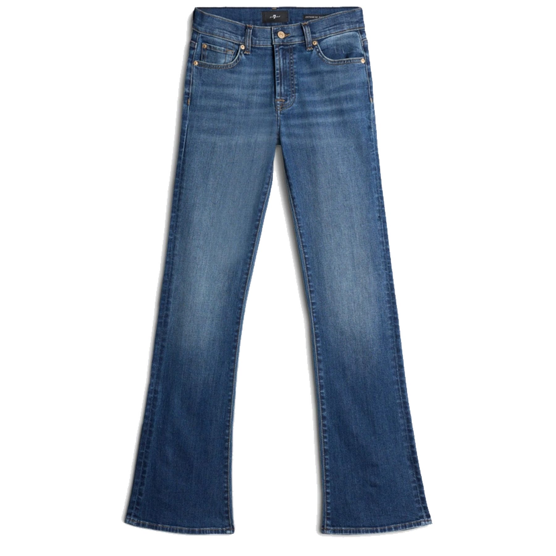 SEVEN FOR ALL MANKIND Bootcut-Jeans SEVEN FOR ALL MANKIND Jeans BOOTCUT ROYALTY Mid Waist - Blau