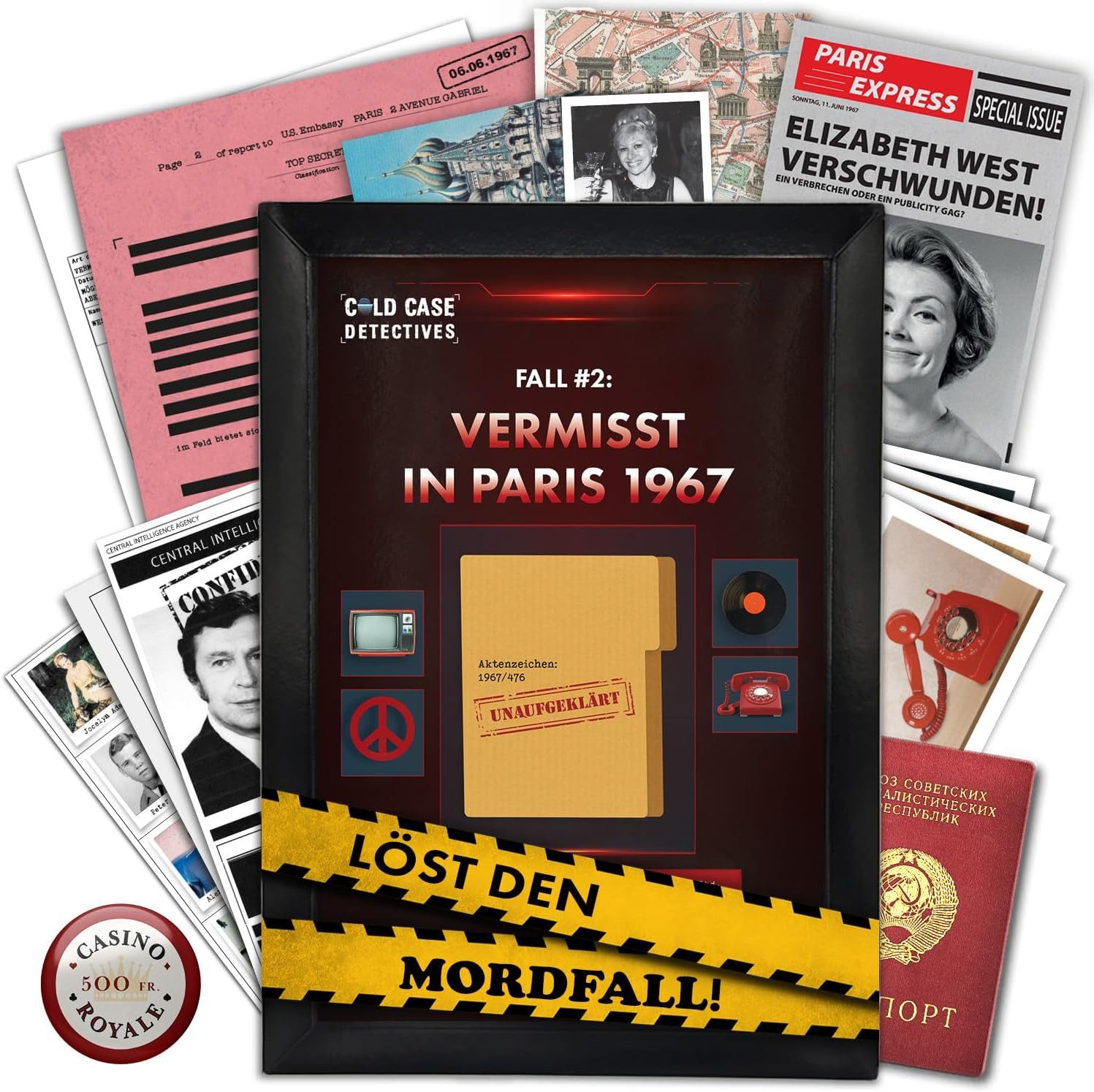 X-SCAPE Spielesammlung Cold Cqase Detectives