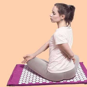 Coonoor Akupressurmatte Massage Set - zur Erleichterung der Kopf-Nackenschmerzen