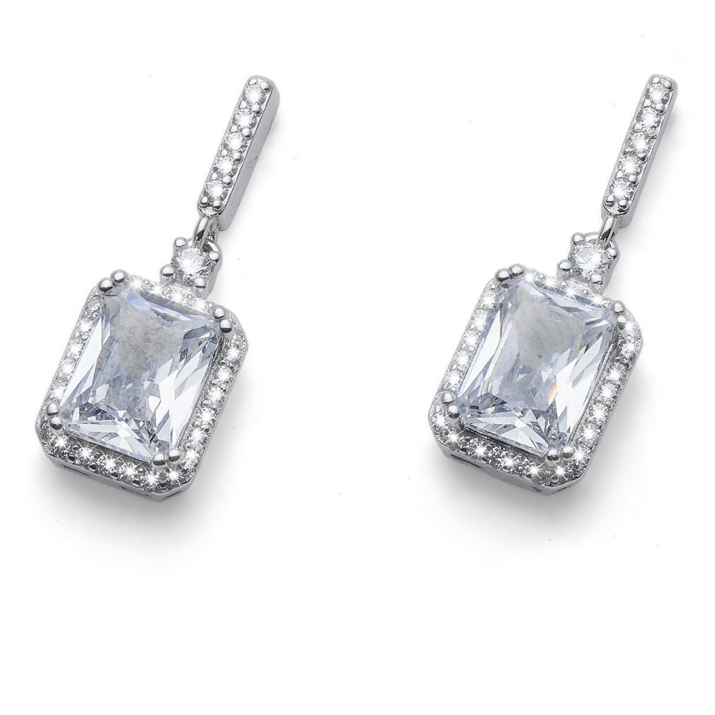 Oliver Weber Ohrring-Set Fashion earrings with clear cubic zirconia Plumnus 23061