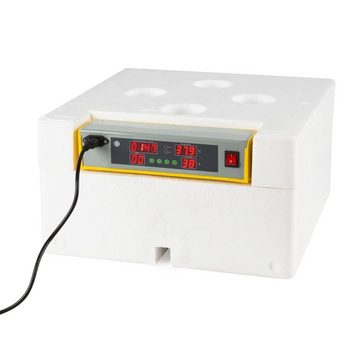 Melko Reptilieninkubator Inkubator Brutmaschine Vollautomatisch 48 Eier Motorbrüter Geflügel, Automatisches Wendesystem + Temperatursteuerung
