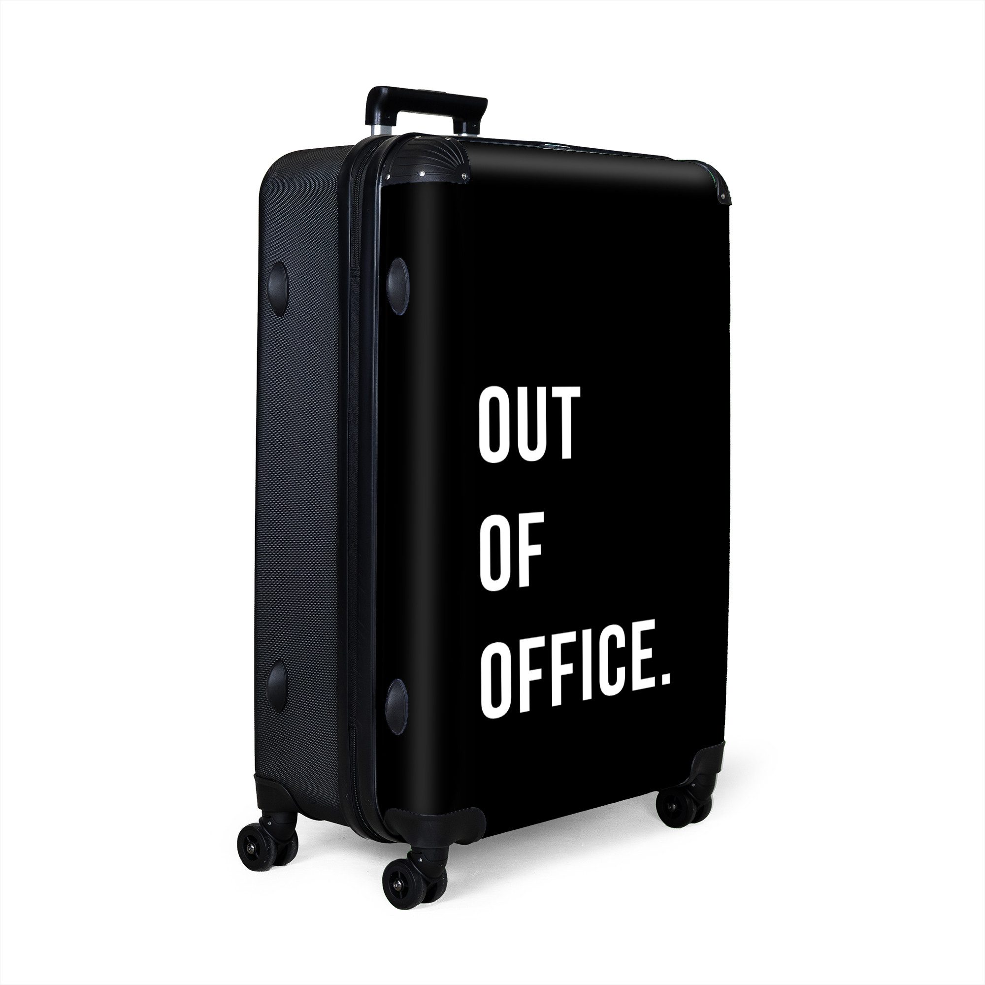 NoBoringSuitcases.com© Hartschalen-Trolley Zitate - Außerhalb des günstig online kaufen