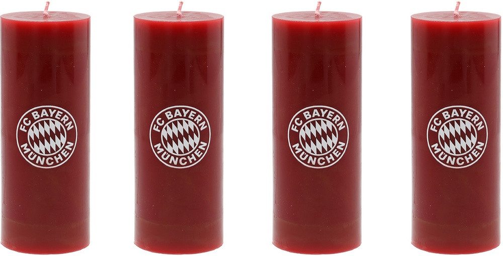 FC Bayern München Formkerze Kerzen 4er-Set